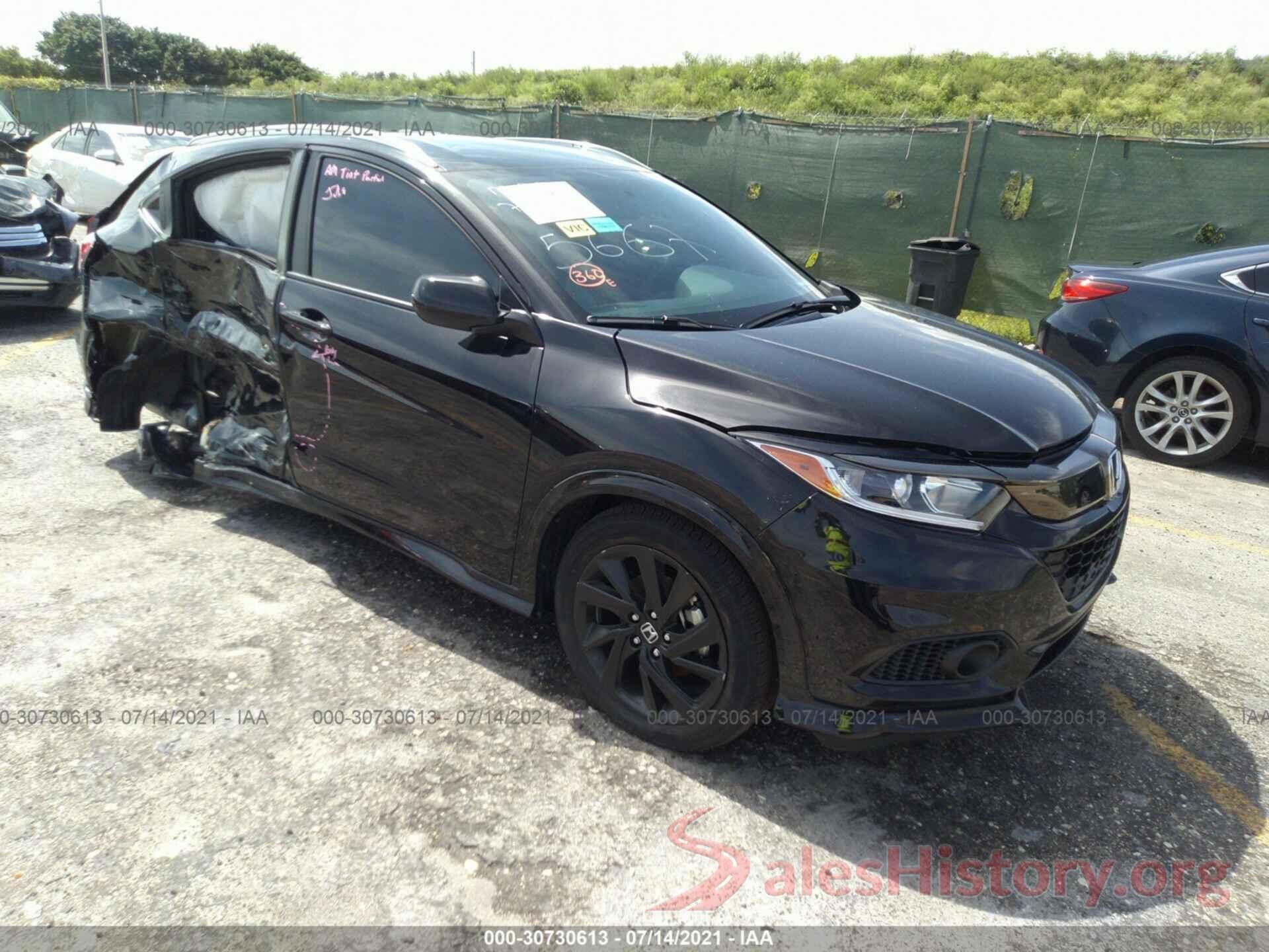 3CZRU5H14MM725667 2021 HONDA HR-V