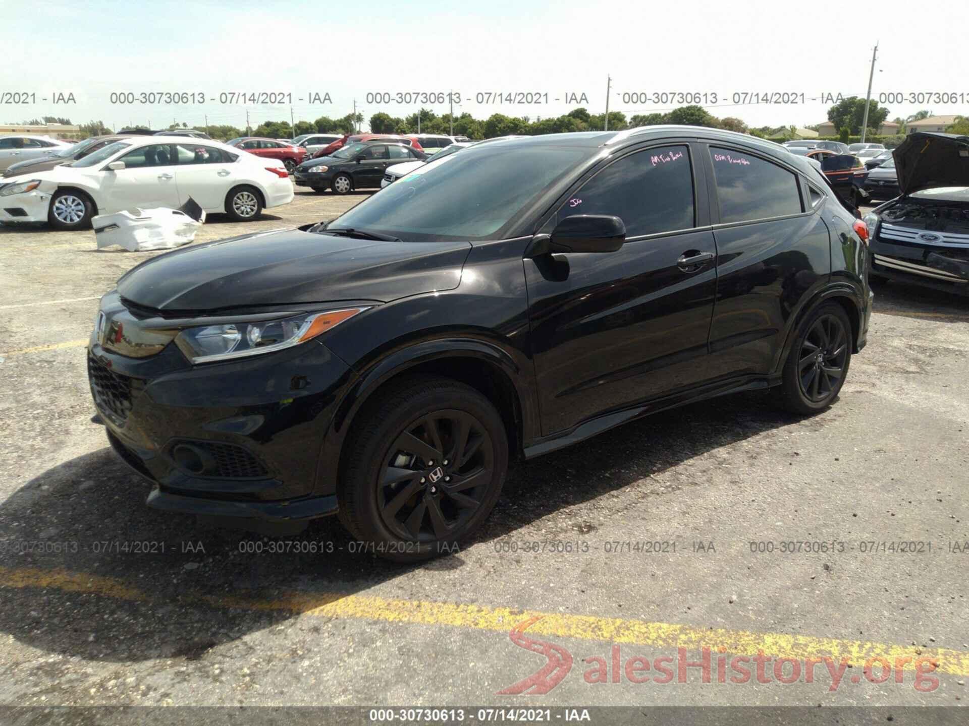 3CZRU5H14MM725667 2021 HONDA HR-V