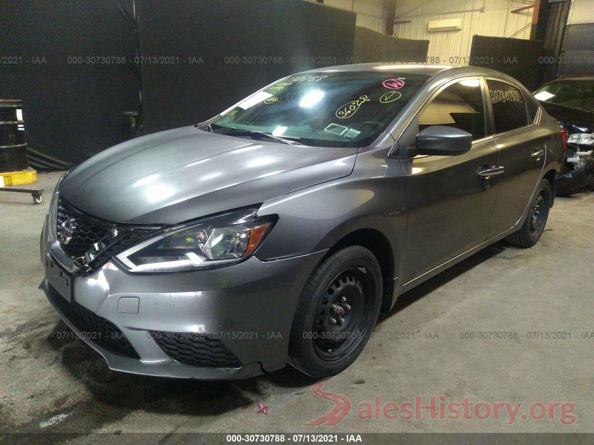 3N1AB7AP1GL668554 2016 NISSAN SENTRA