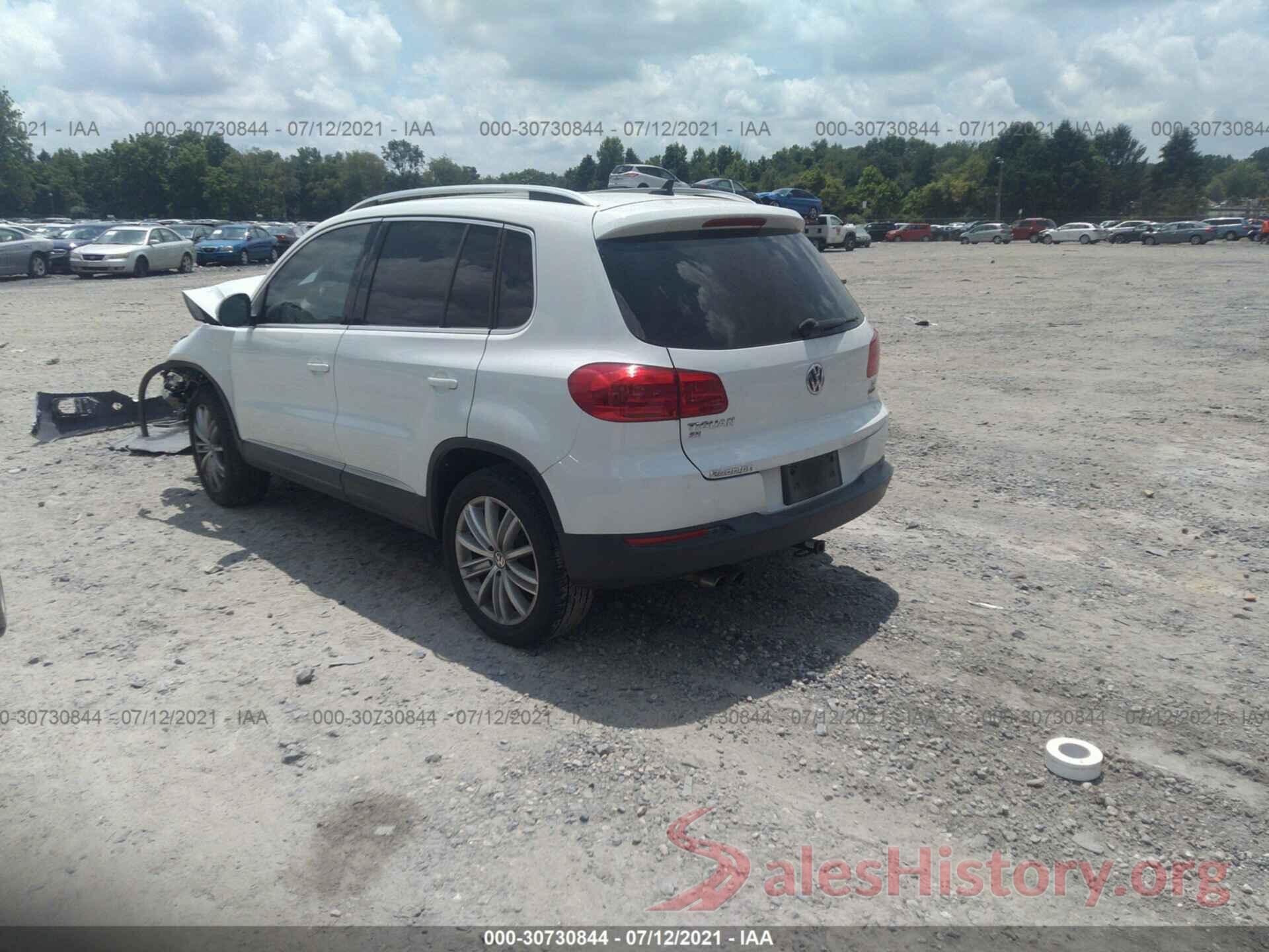 WVGBV7AX6GW615489 2016 VOLKSWAGEN TIGUAN