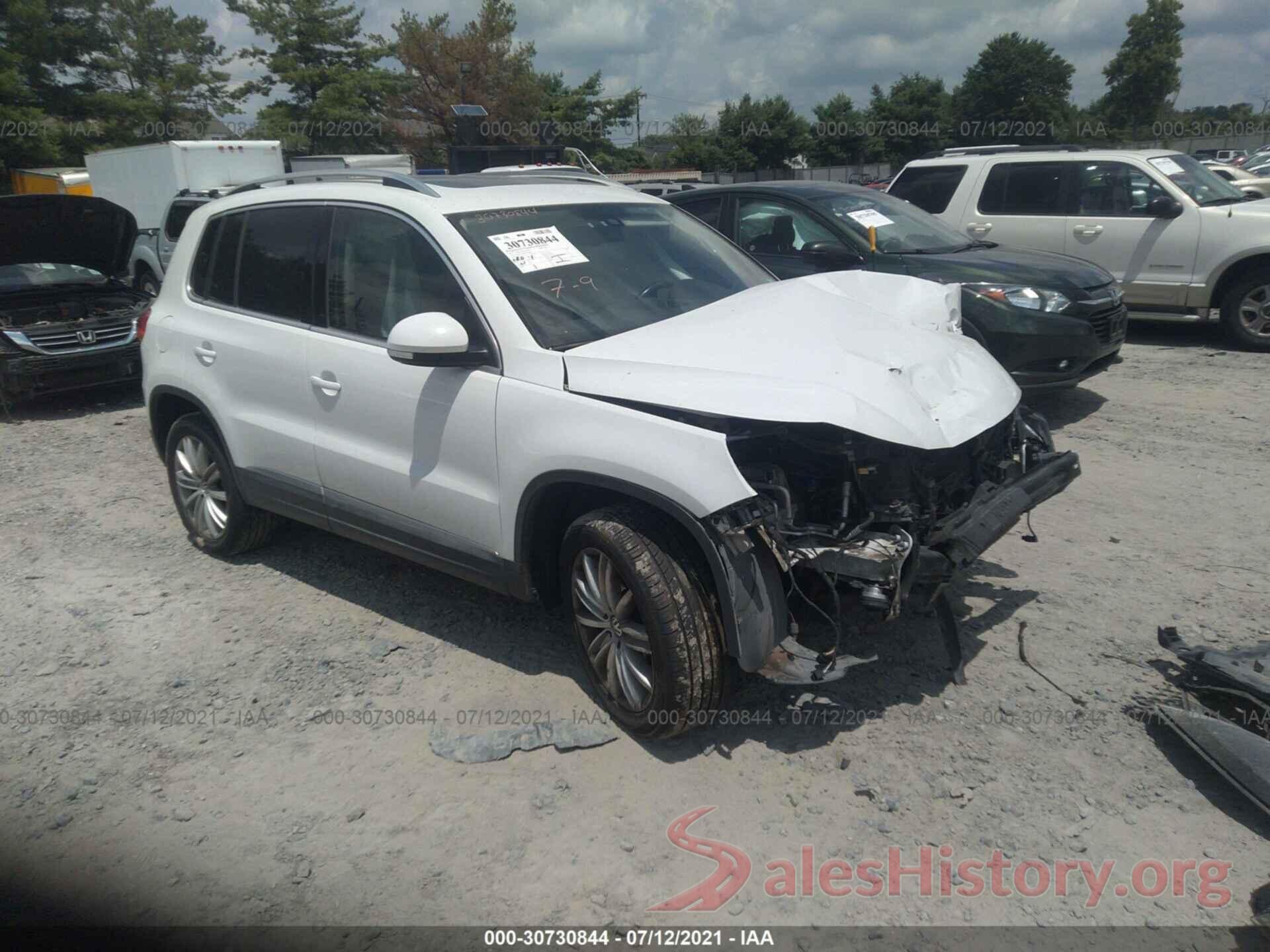 WVGBV7AX6GW615489 2016 VOLKSWAGEN TIGUAN