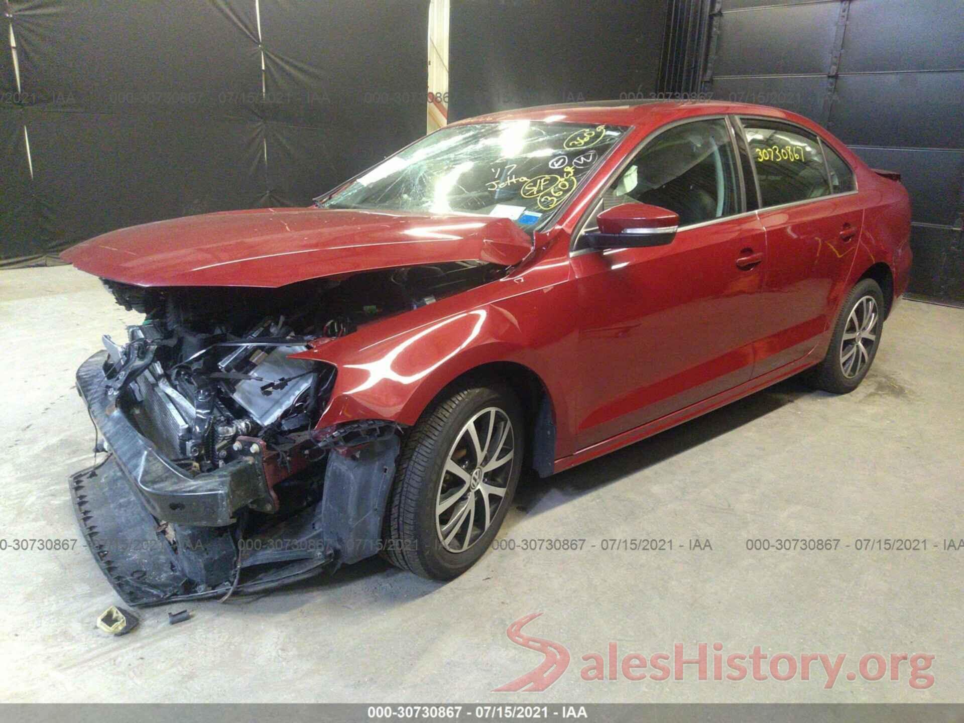 3VWDB7AJ6HM362450 2017 VOLKSWAGEN JETTA