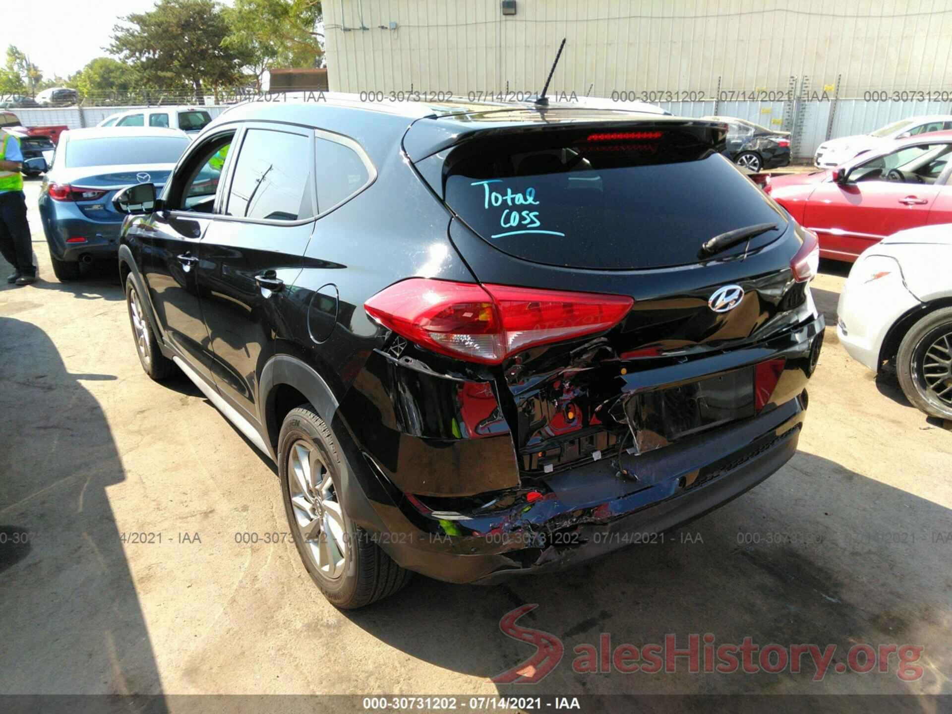 KM8J33A40HU491426 2017 HYUNDAI TUCSON