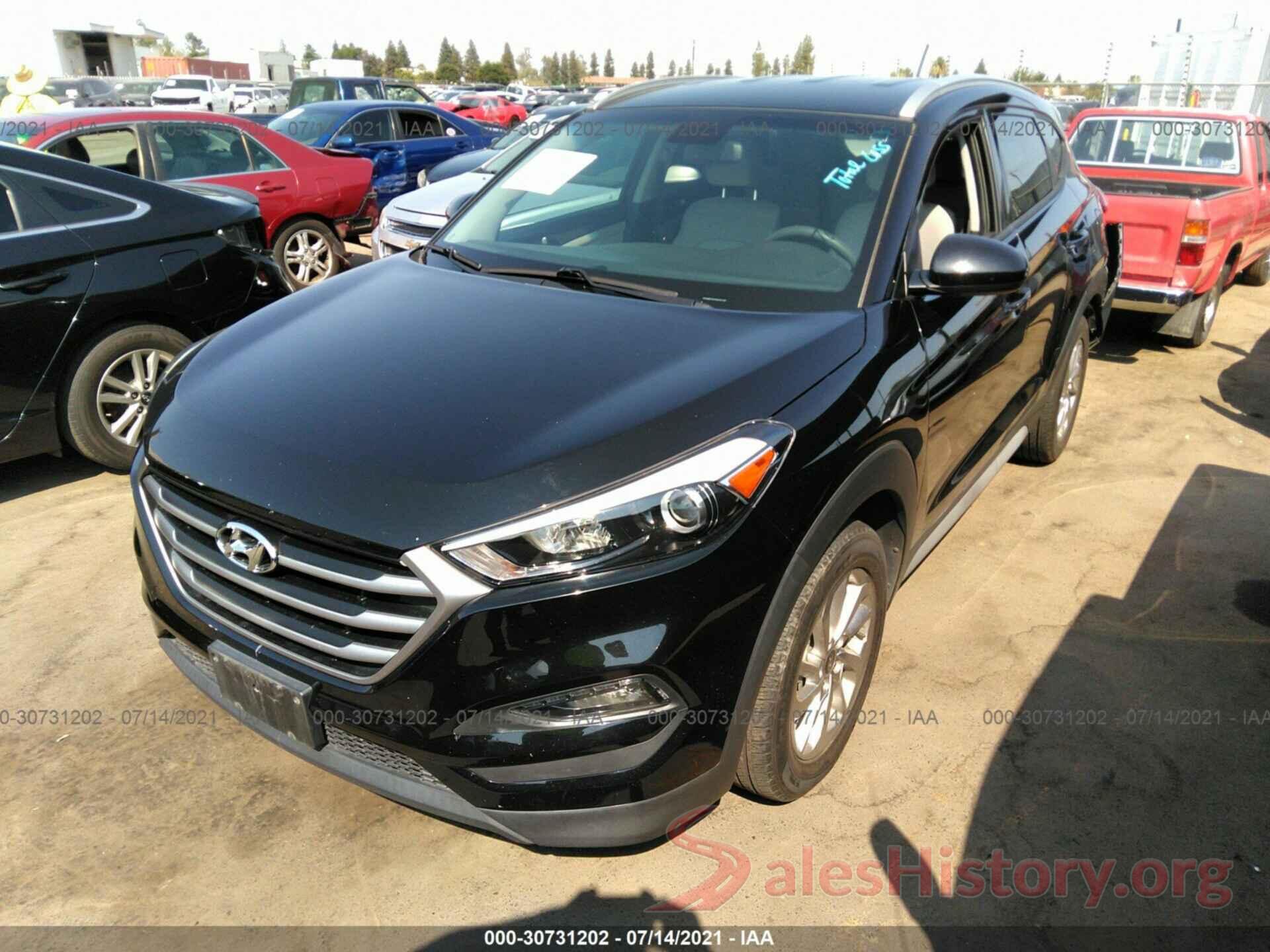 KM8J33A40HU491426 2017 HYUNDAI TUCSON