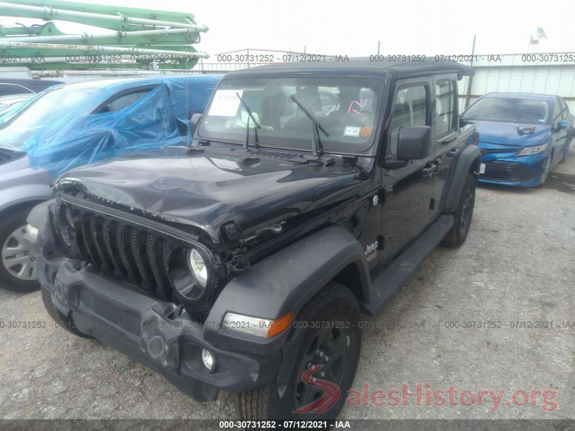 1C4HJXDG6MW532016 2021 JEEP WRANGLER