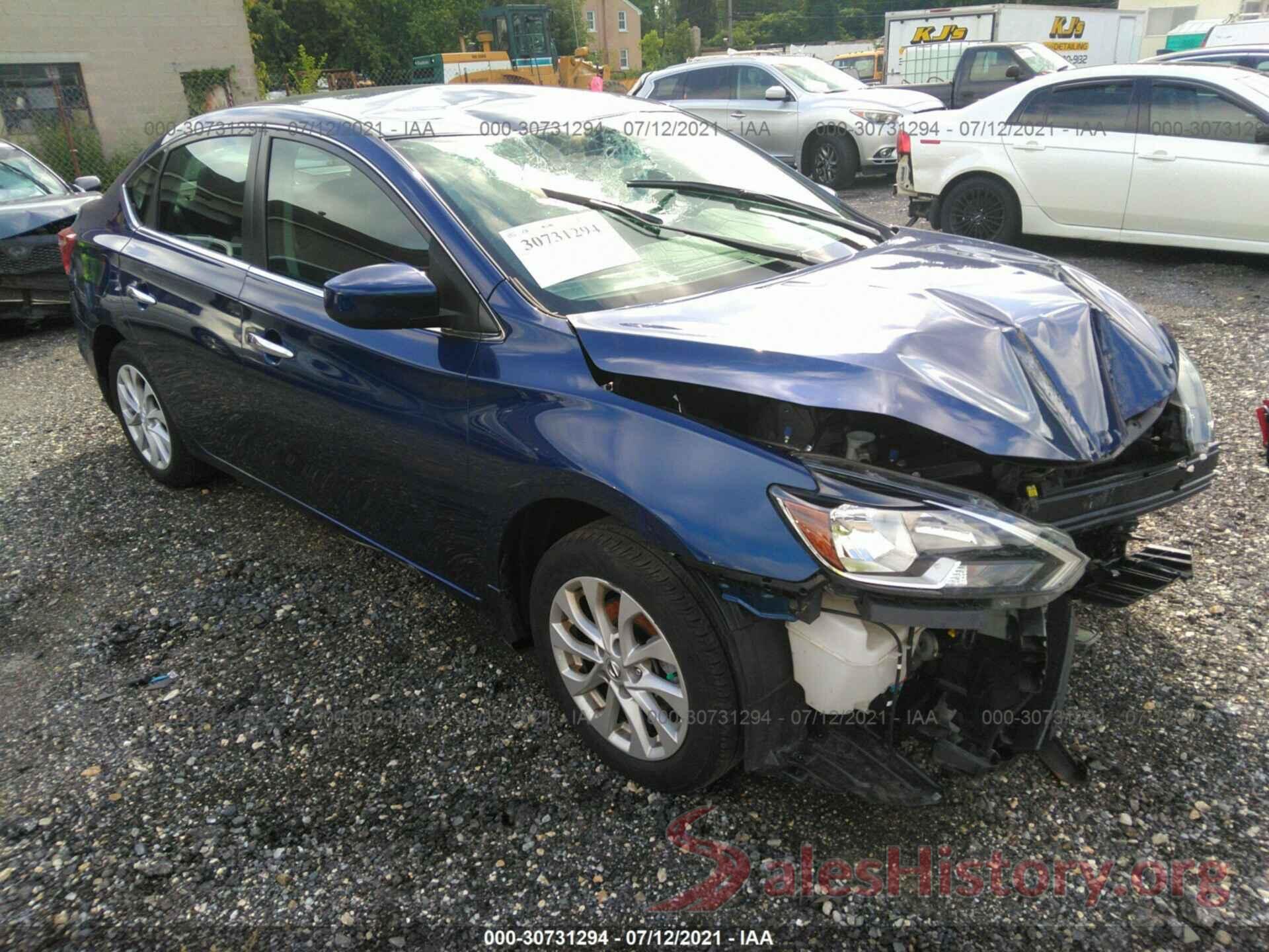 3N1AB7AP9KY395908 2019 NISSAN SENTRA