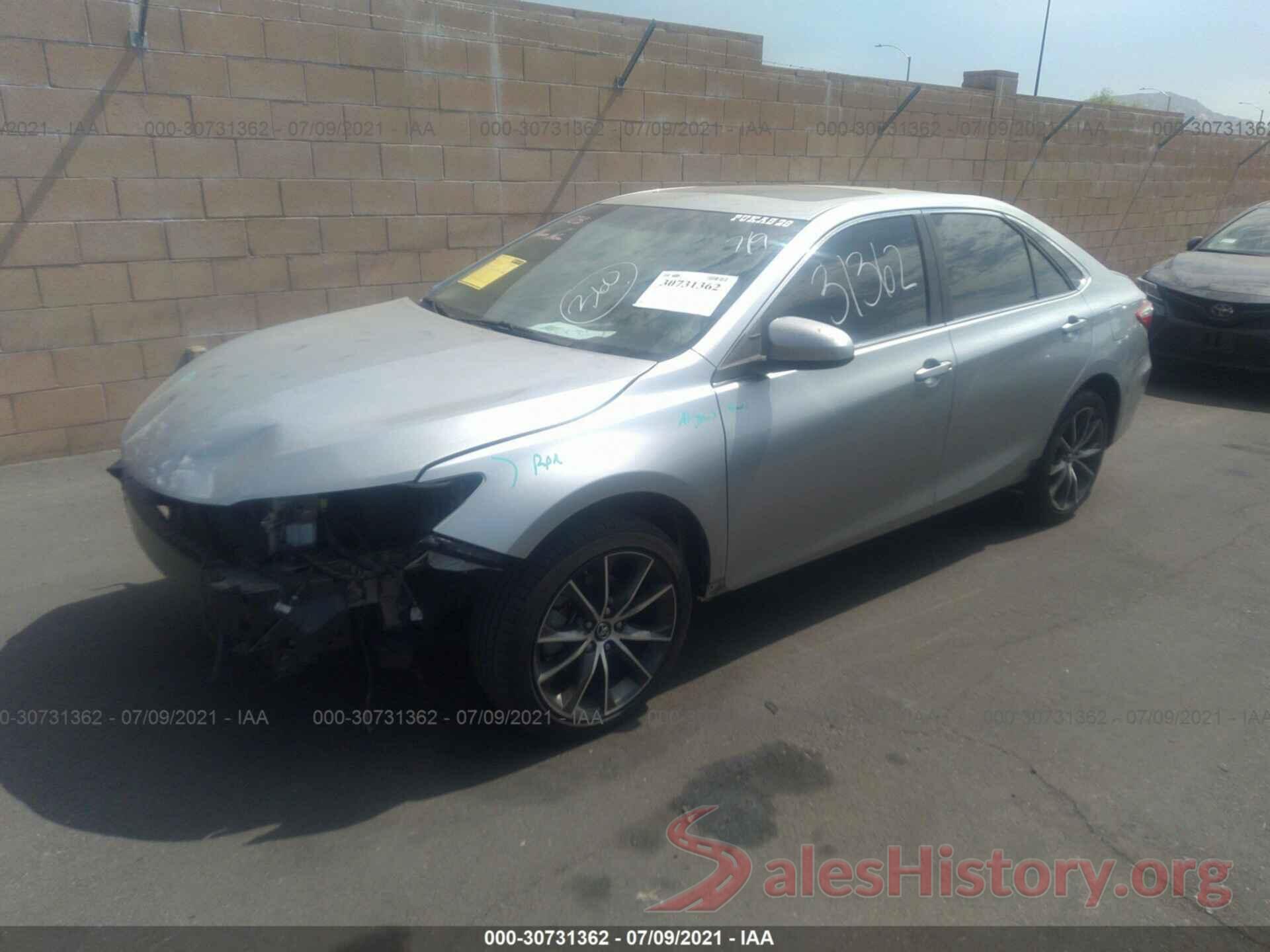 4T1BF1FK4HU289485 2017 TOYOTA CAMRY