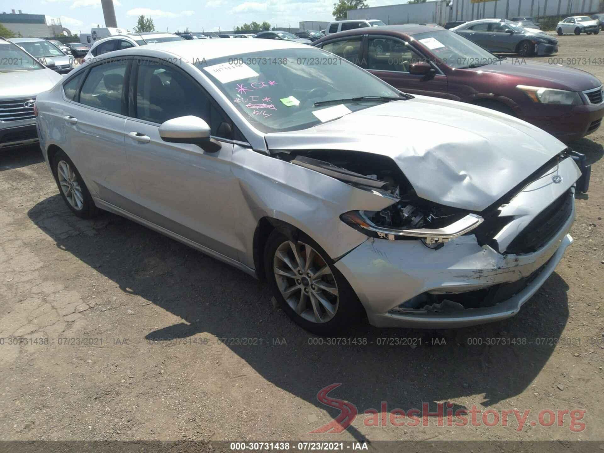 3FA6P0H79HR113082 2017 FORD FUSION