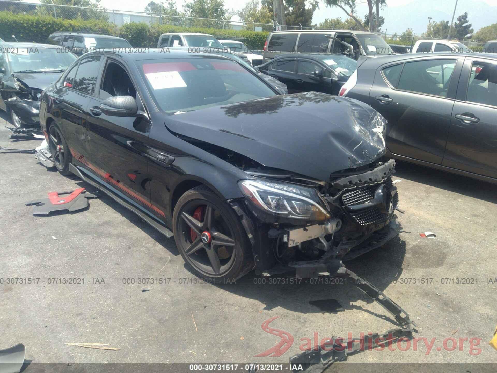 55SWF6EB8GU126297 2016 MERCEDES-BENZ C-CLASS