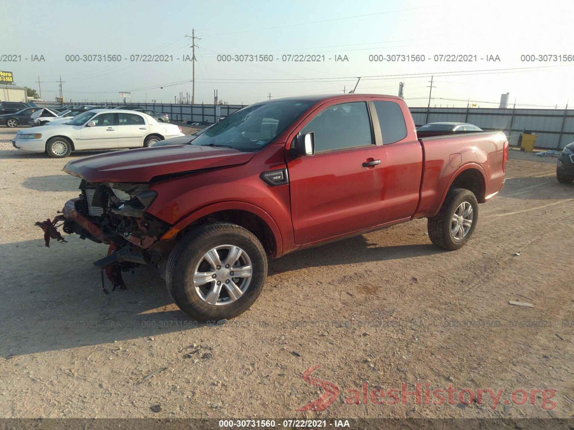 1FTER1EH8KLA44989 2019 FORD RANGER