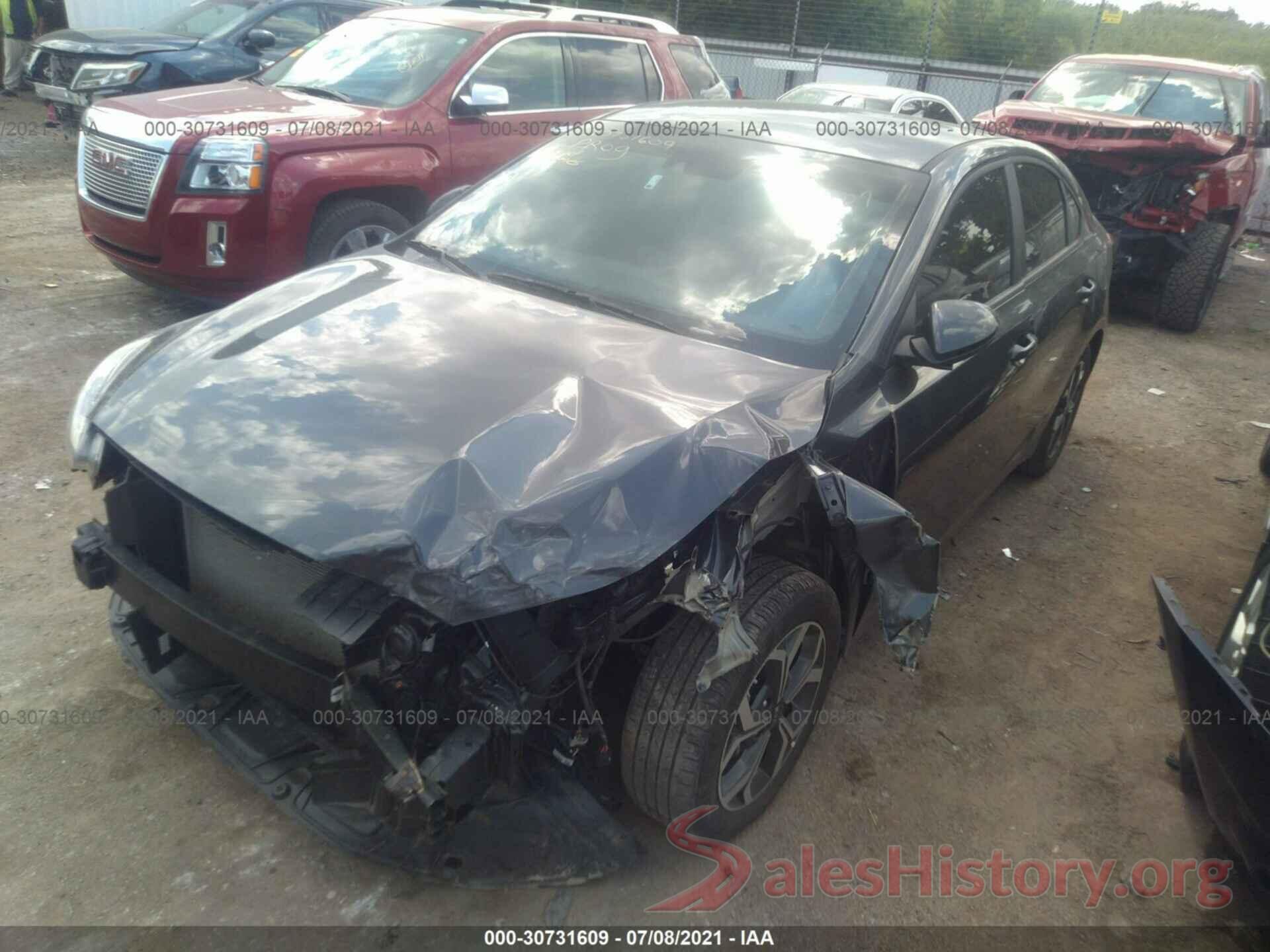 3KPF24AD6LE256409 2020 KIA FORTE