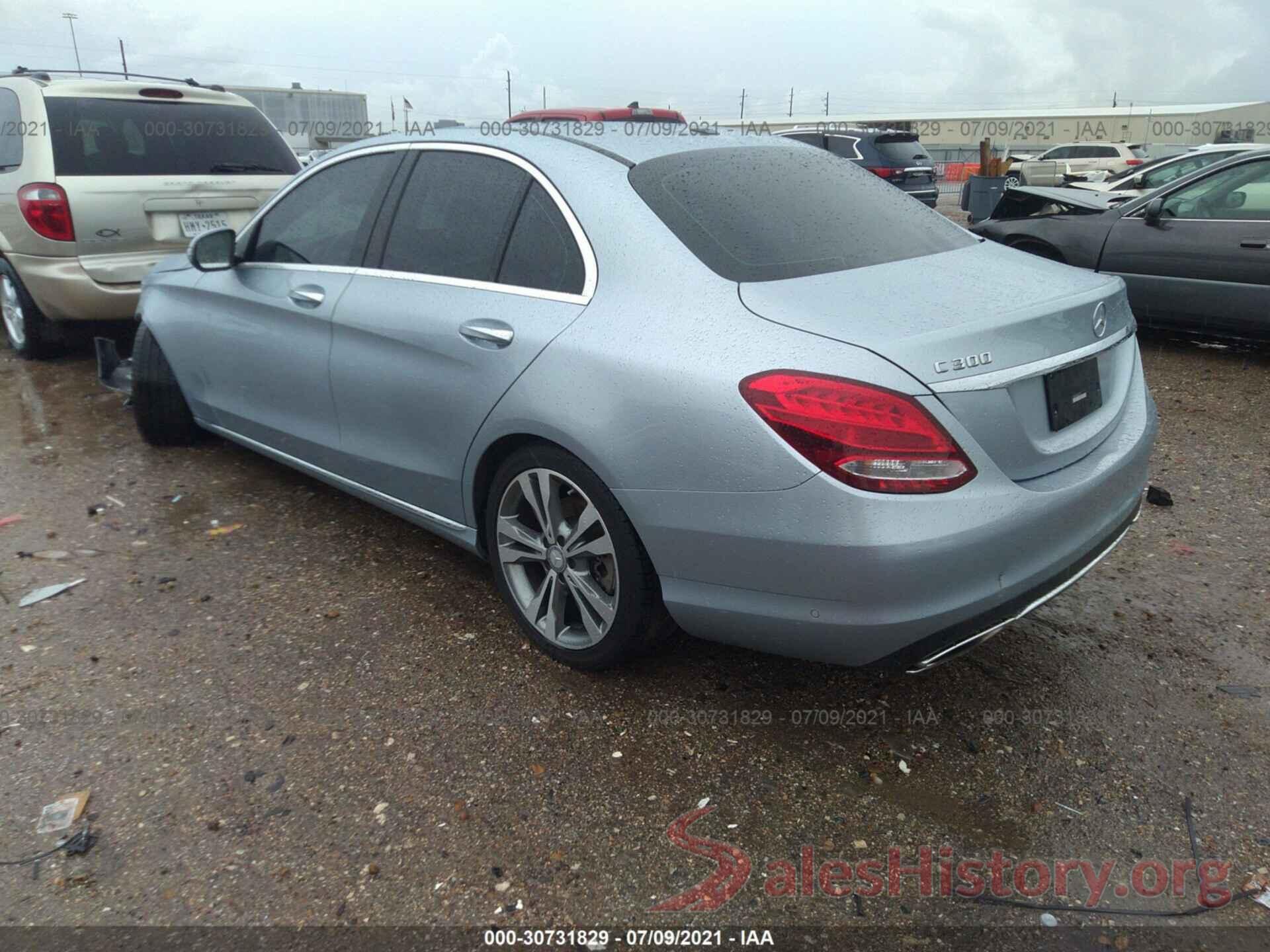 55SWF4JB0GU098571 2016 MERCEDES-BENZ C-CLASS