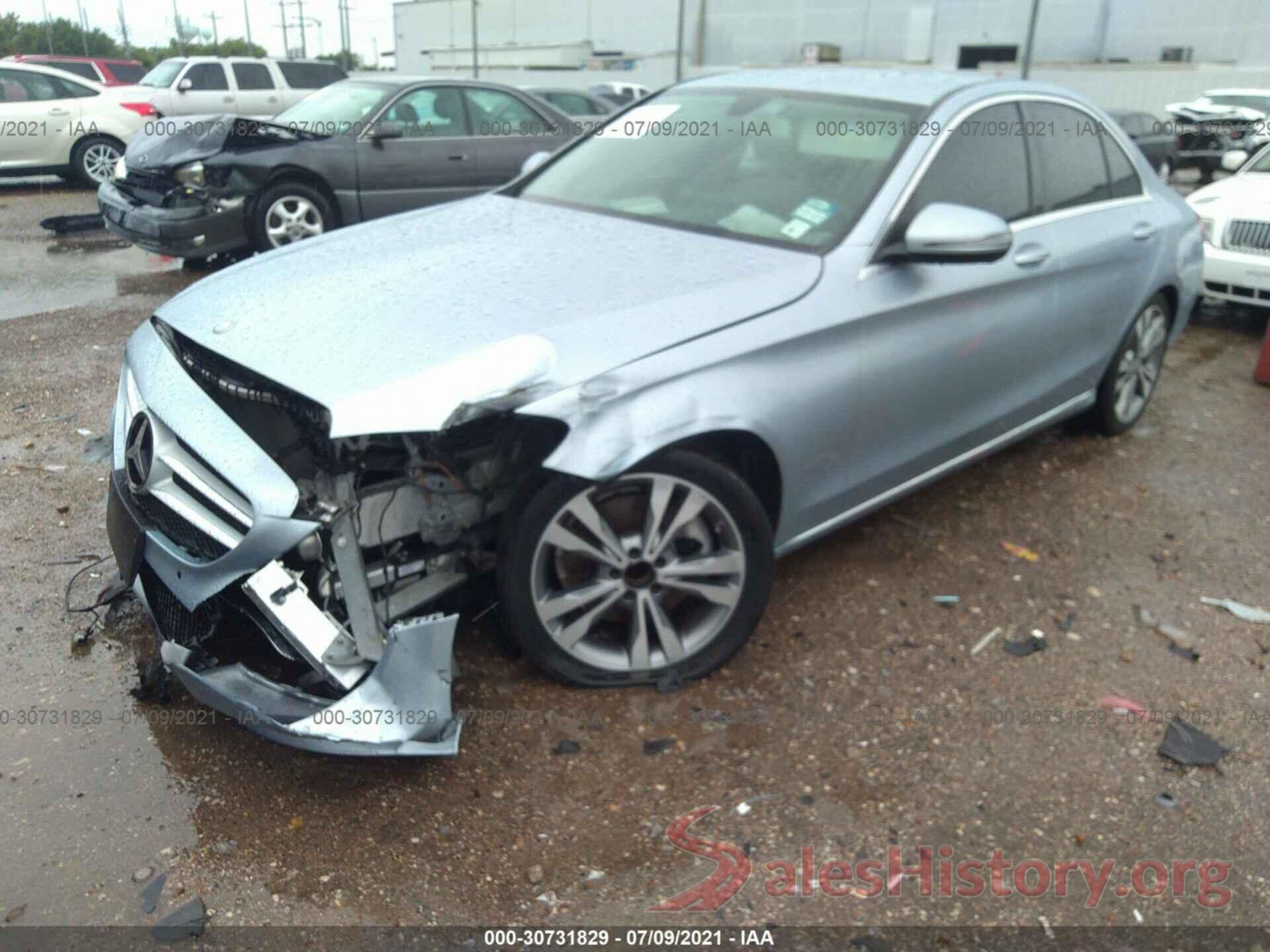 55SWF4JB0GU098571 2016 MERCEDES-BENZ C-CLASS