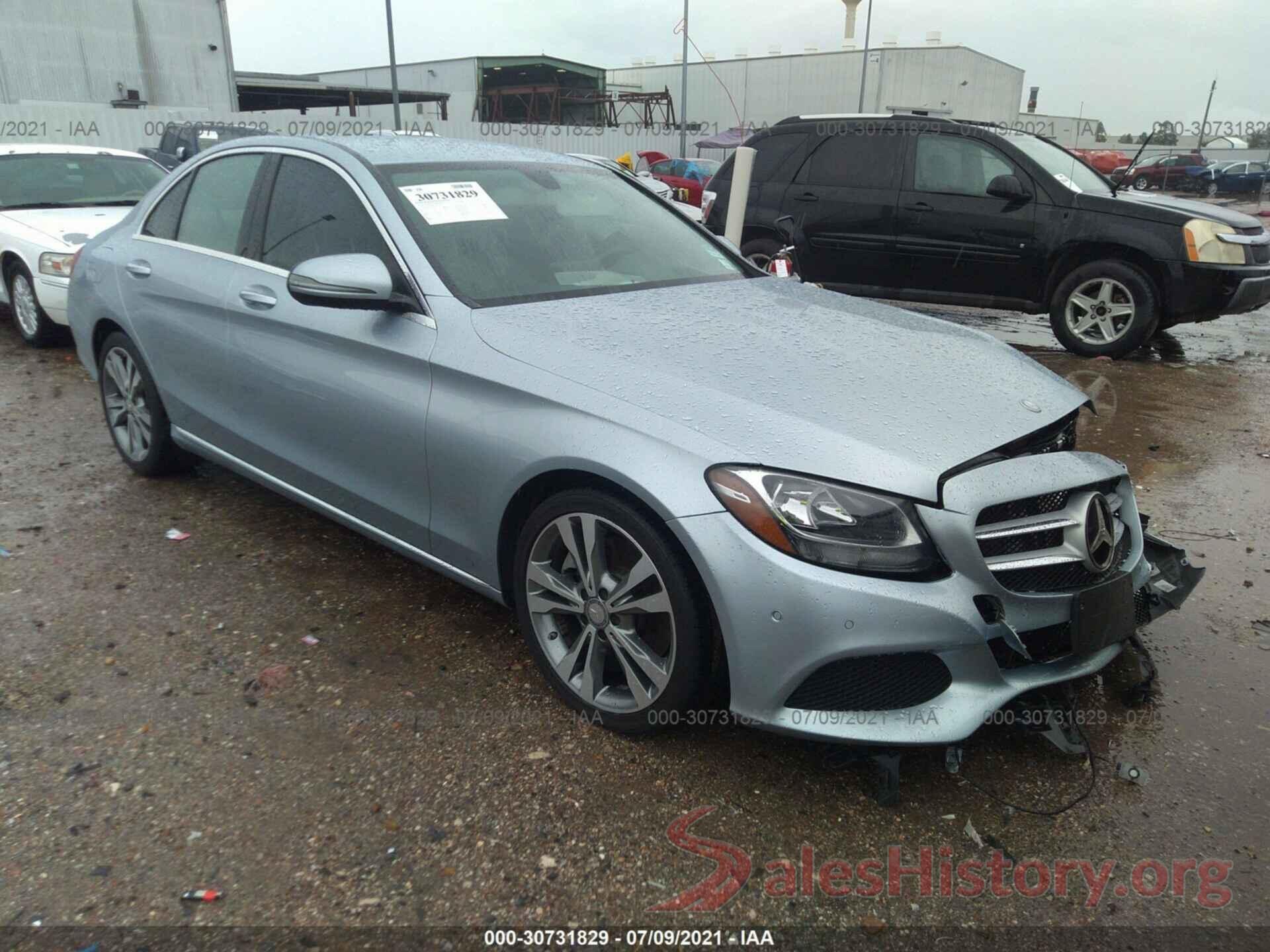 55SWF4JB0GU098571 2016 MERCEDES-BENZ C-CLASS