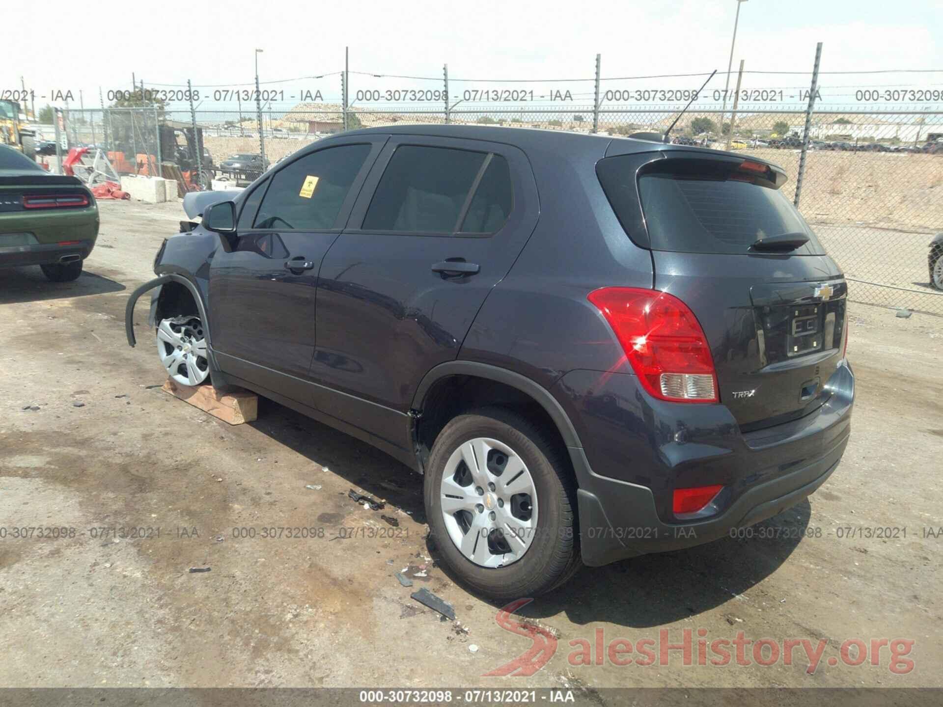 3GNCJKSB5JL204390 2018 CHEVROLET TRAX