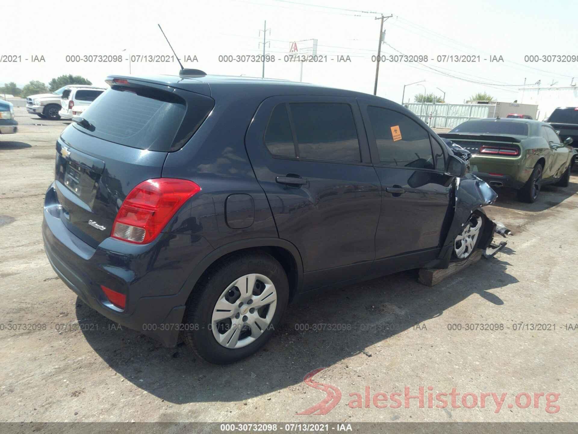 3GNCJKSB5JL204390 2018 CHEVROLET TRAX