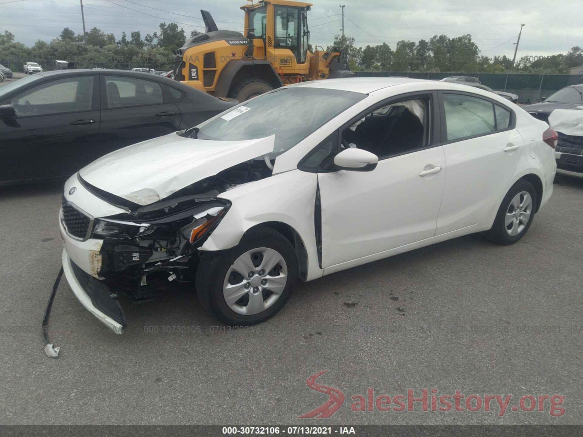 3KPFK4A76HE108603 2017 KIA FORTE