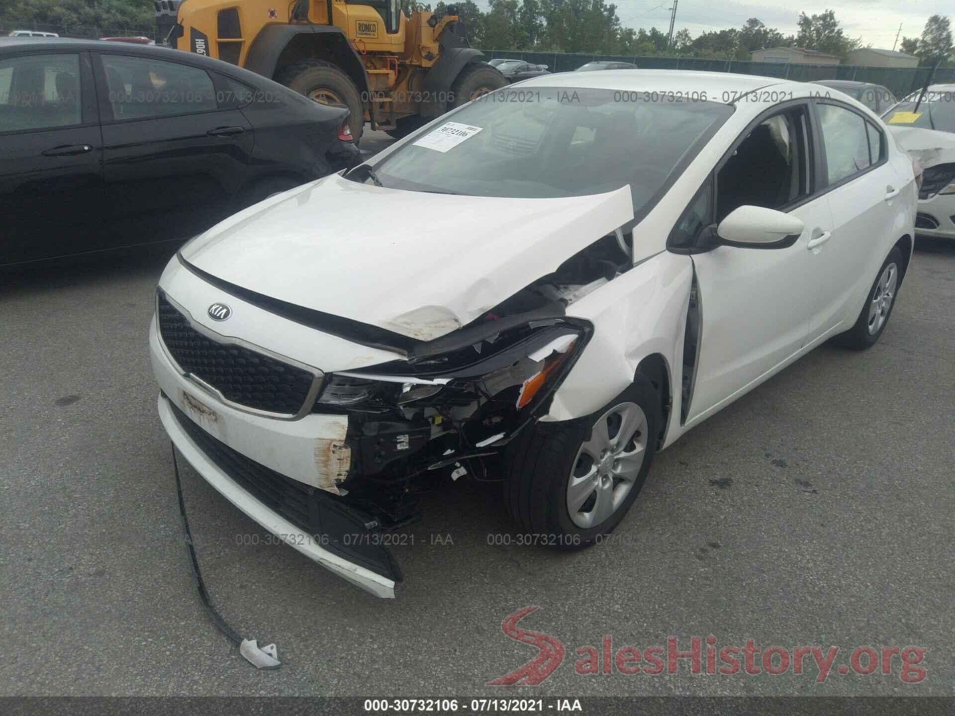 3KPFK4A76HE108603 2017 KIA FORTE