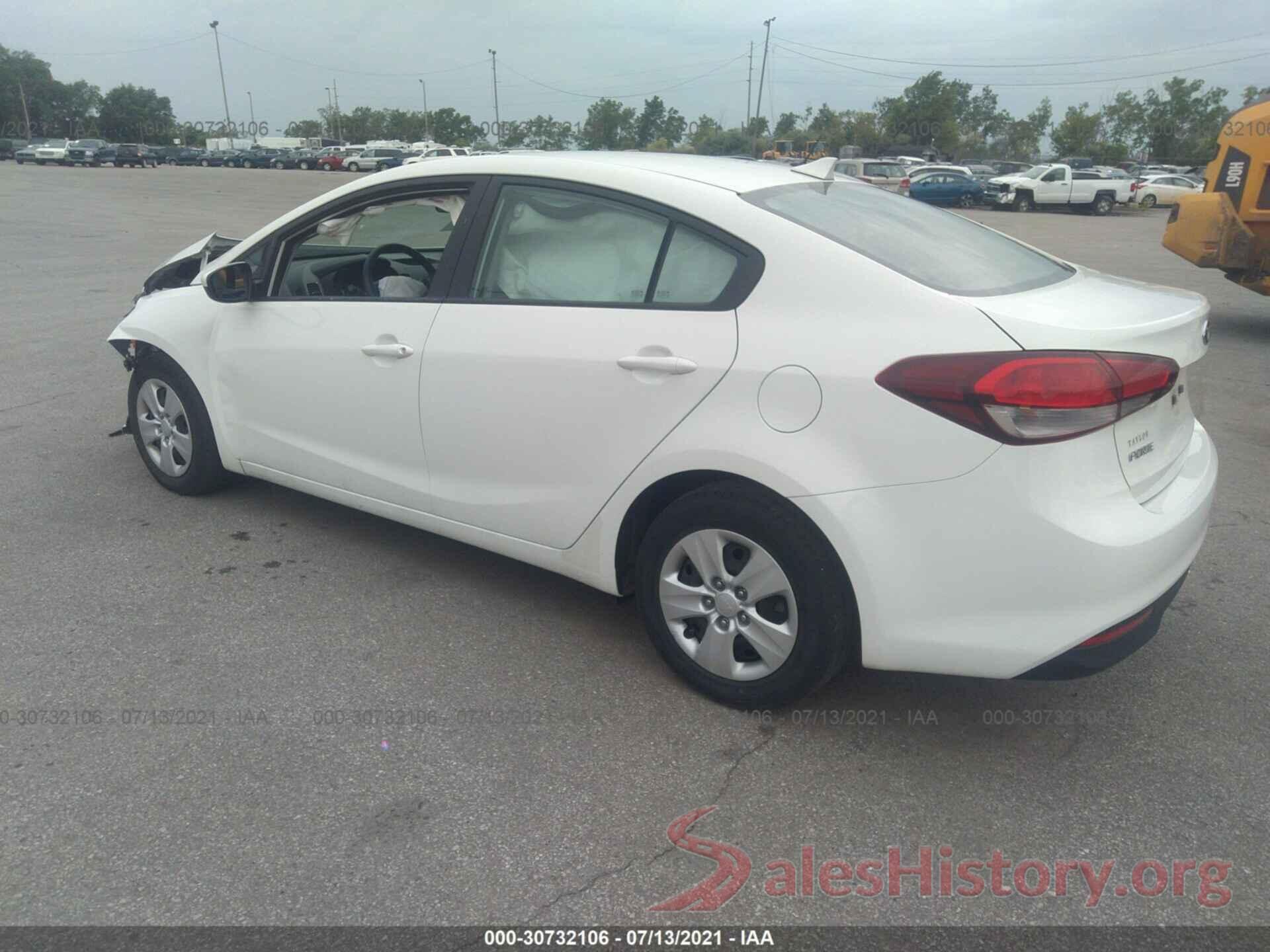 3KPFK4A76HE108603 2017 KIA FORTE