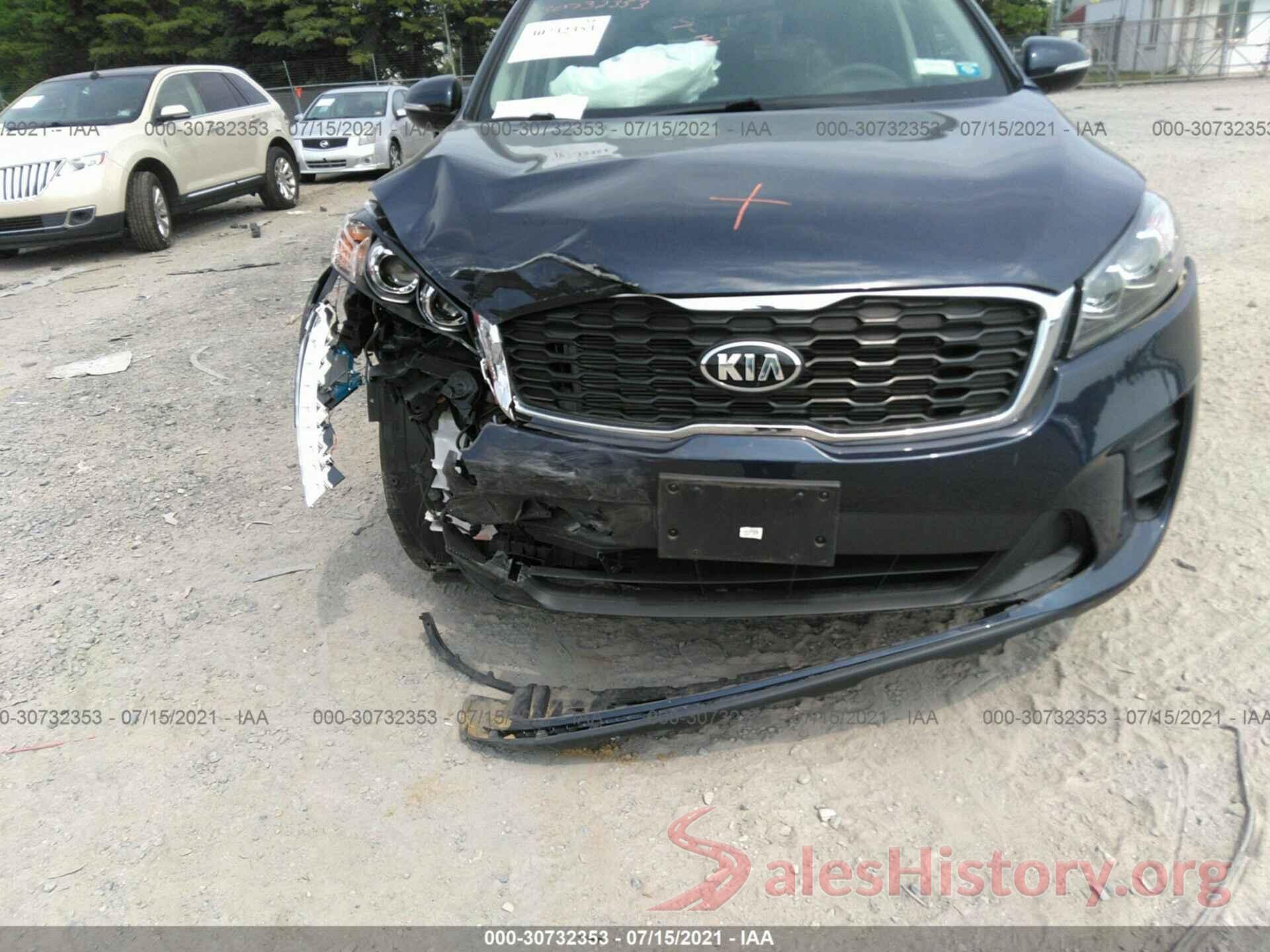 5XYPGDA50KG495356 2019 KIA SORENTO