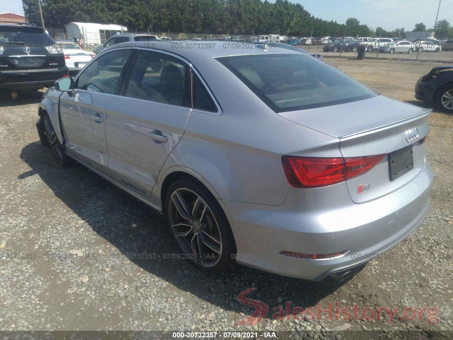 WAUB1HFF9G1041454 2016 AUDI S3