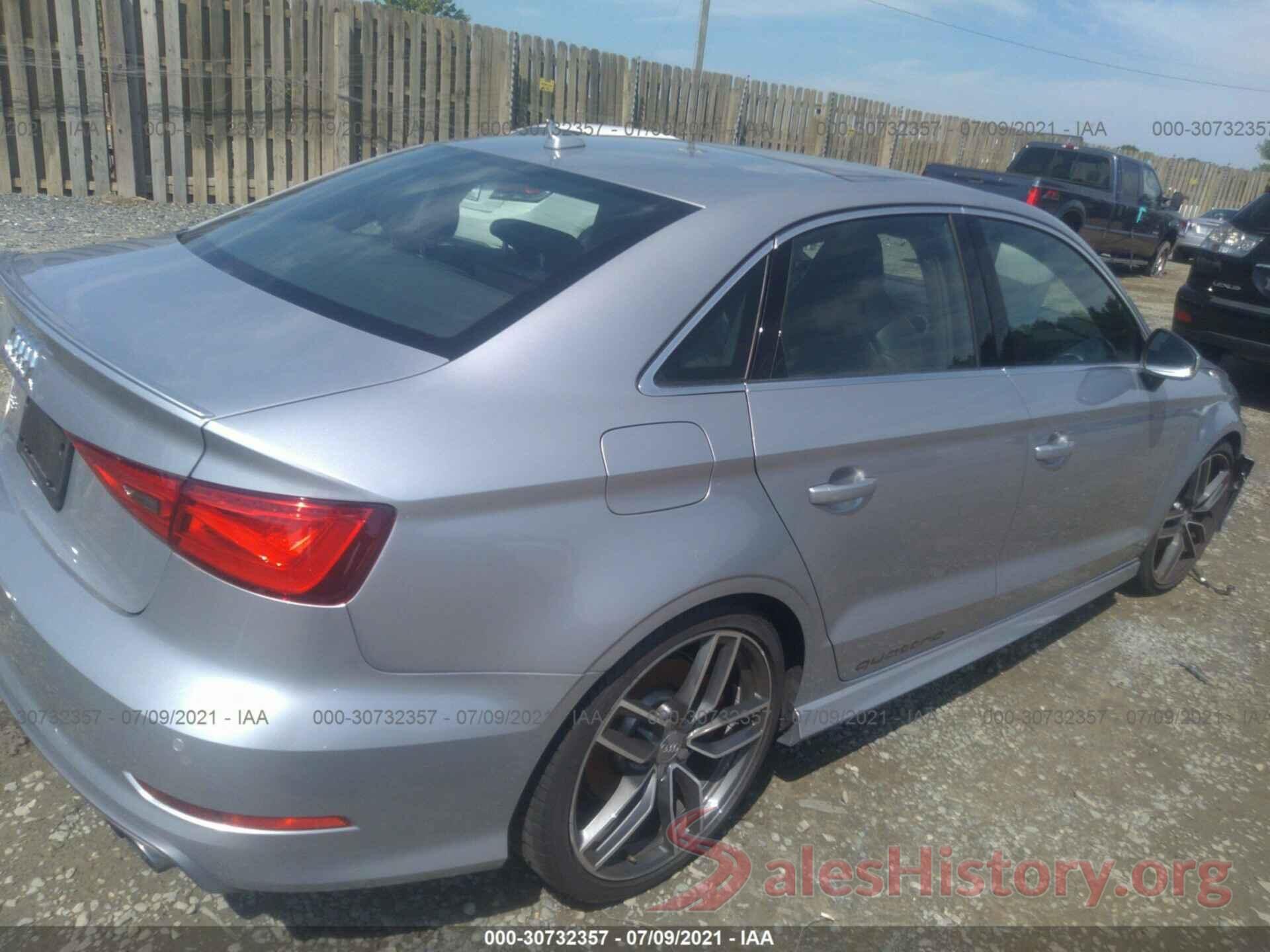 WAUB1HFF9G1041454 2016 AUDI S3