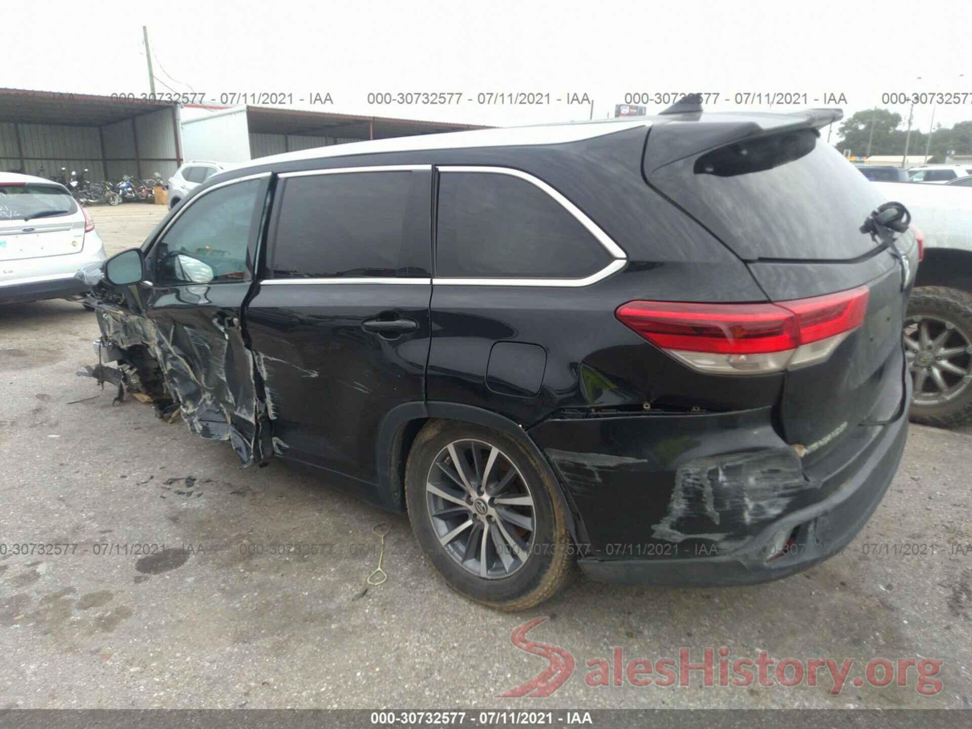 5TDKZRFH2HS216277 2017 TOYOTA HIGHLANDER