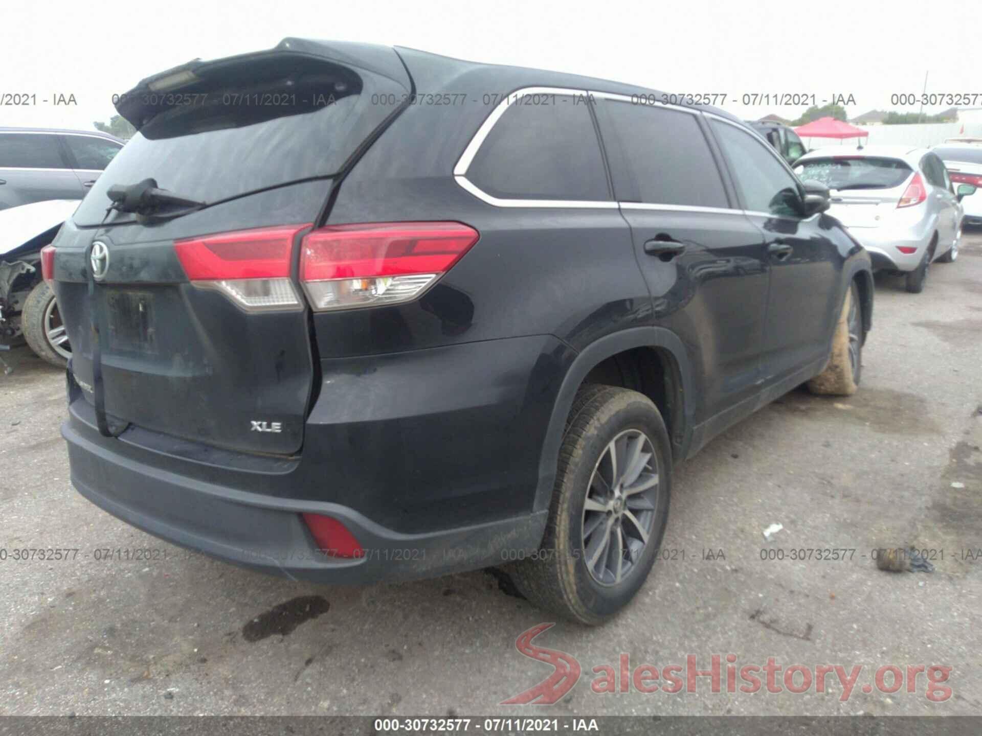 5TDKZRFH2HS216277 2017 TOYOTA HIGHLANDER