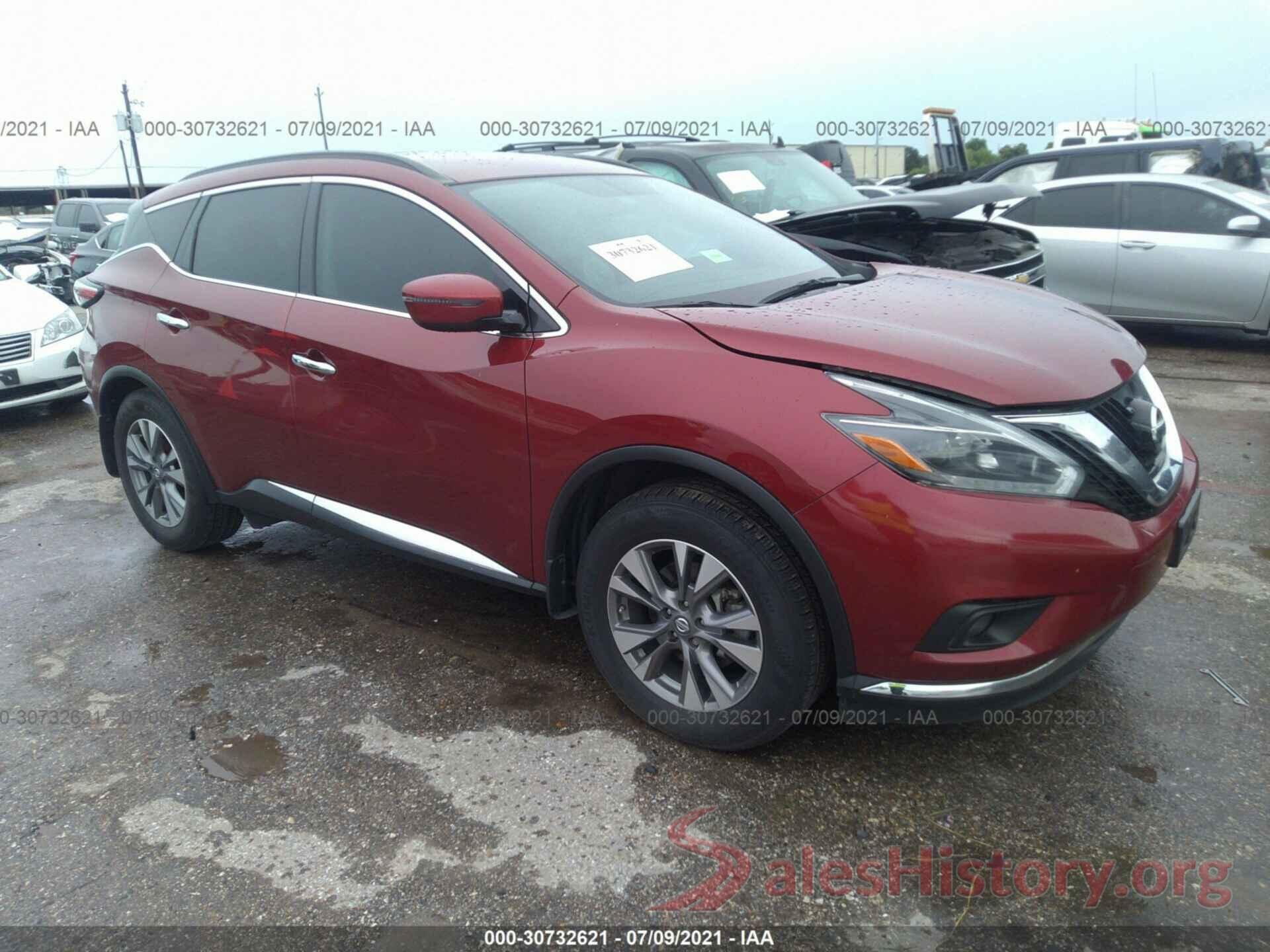 5N1AZ2MG7JN185404 2018 NISSAN MURANO