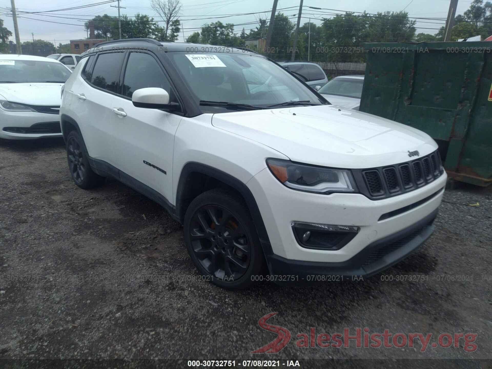 3C4NJDCBXLT133170 2020 JEEP COMPASS