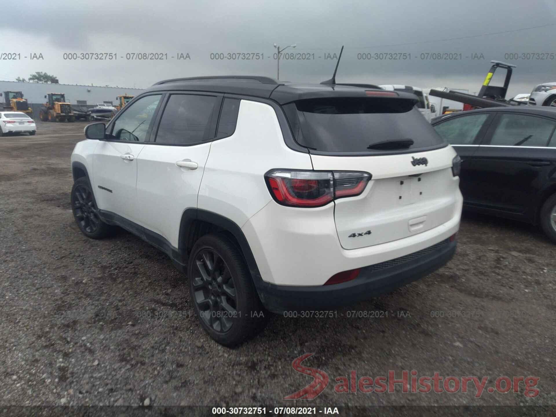 3C4NJDCBXLT133170 2020 JEEP COMPASS