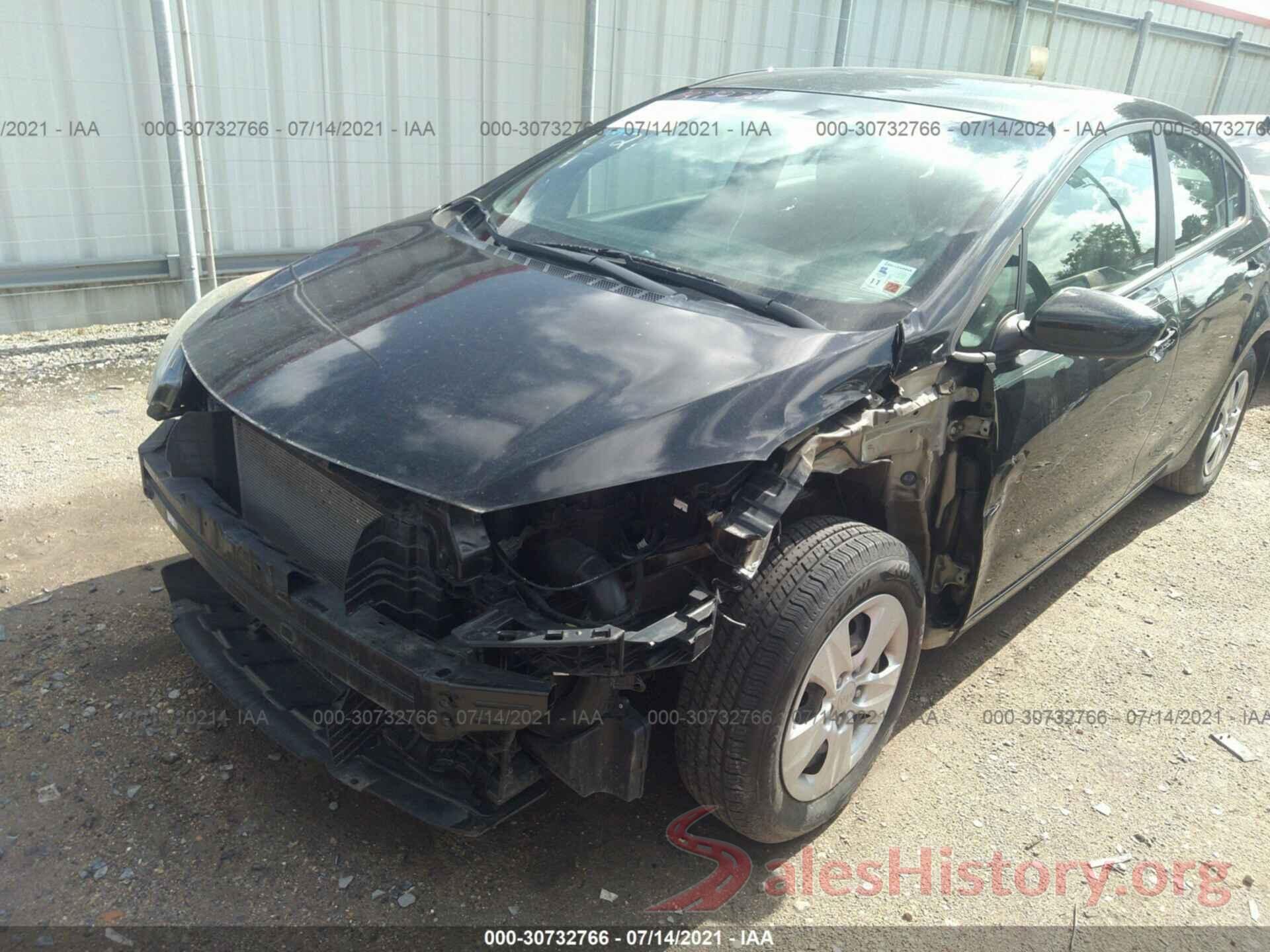 KNAFK4A66G5607223 2016 KIA FORTE