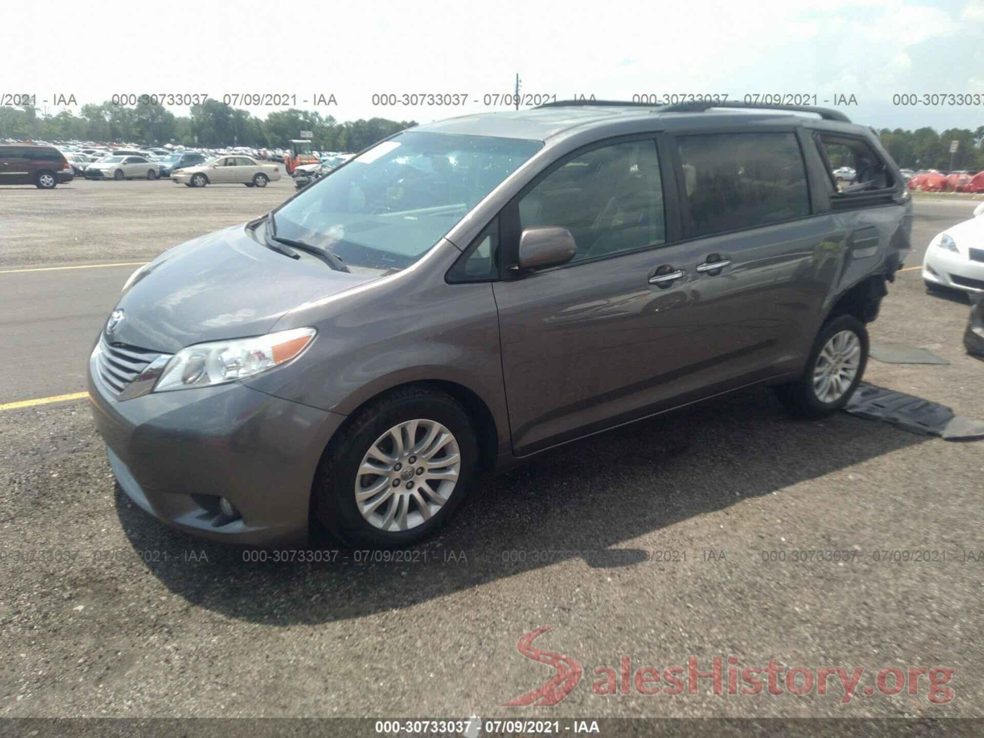 5TDYK3DC3FS620172 2015 TOYOTA SIENNA