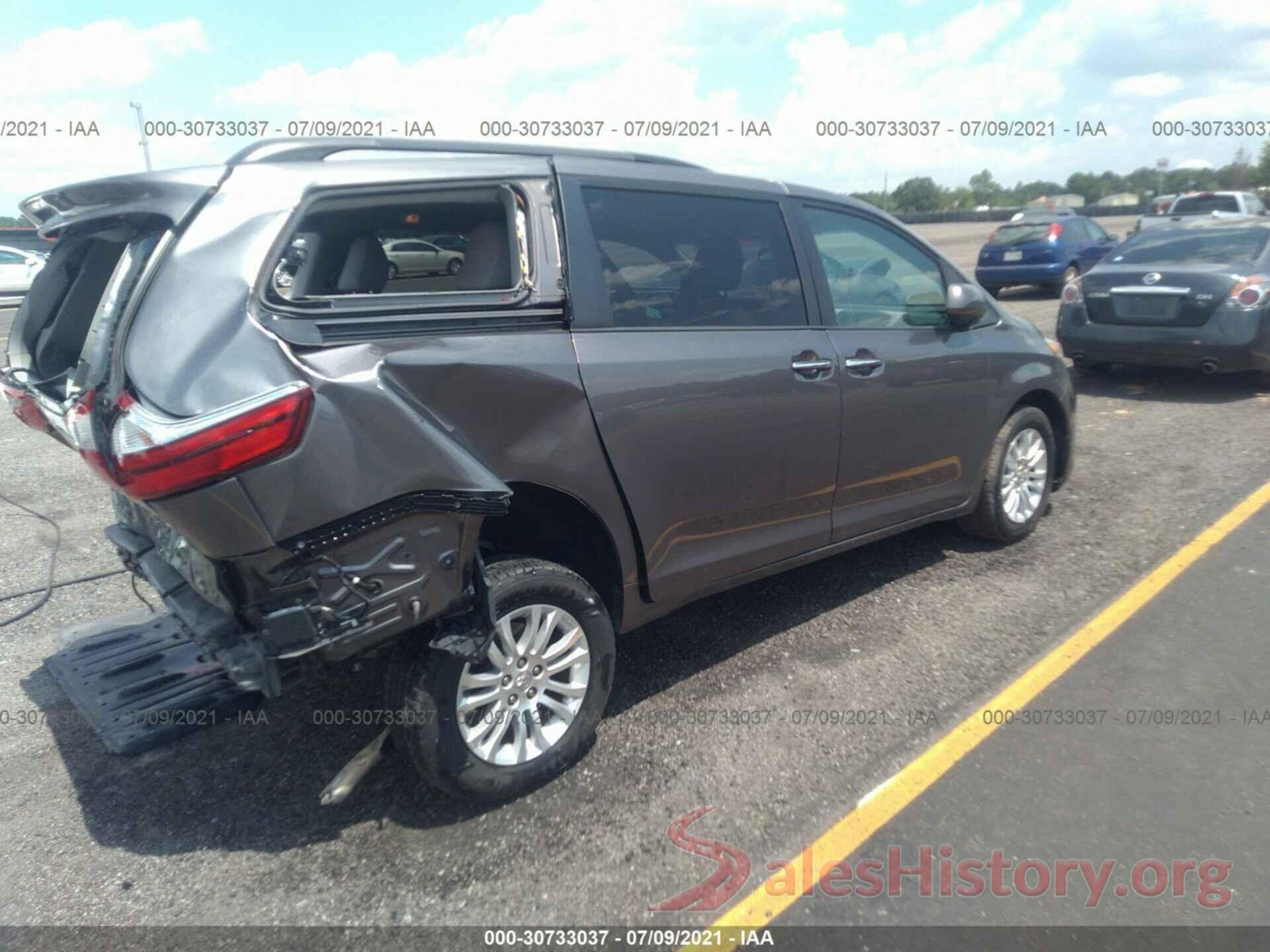 5TDYK3DC3FS620172 2015 TOYOTA SIENNA