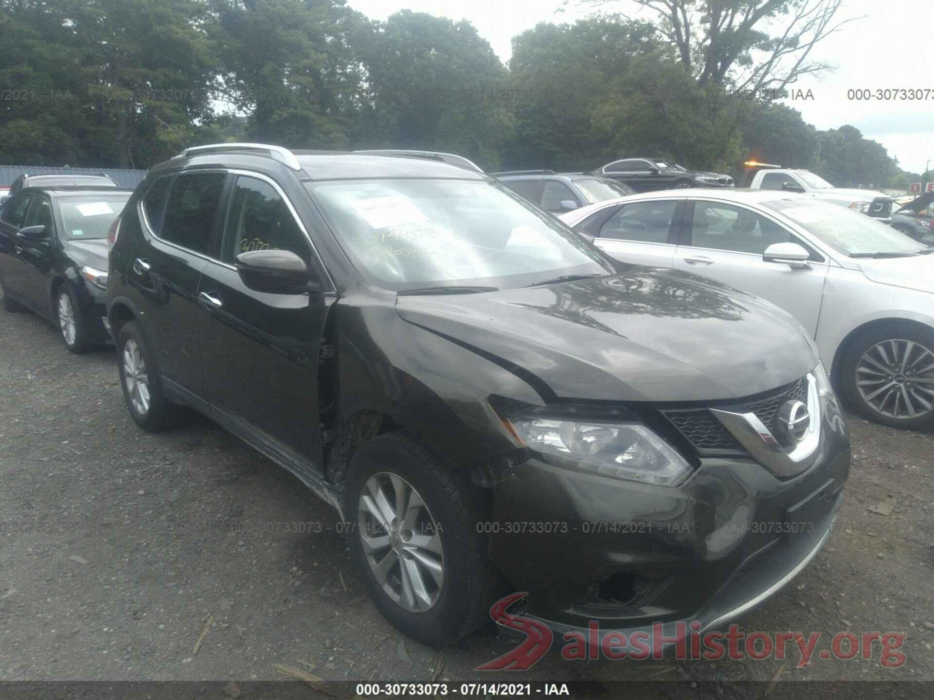 KNMAT2MV6GP677813 2016 NISSAN ROGUE