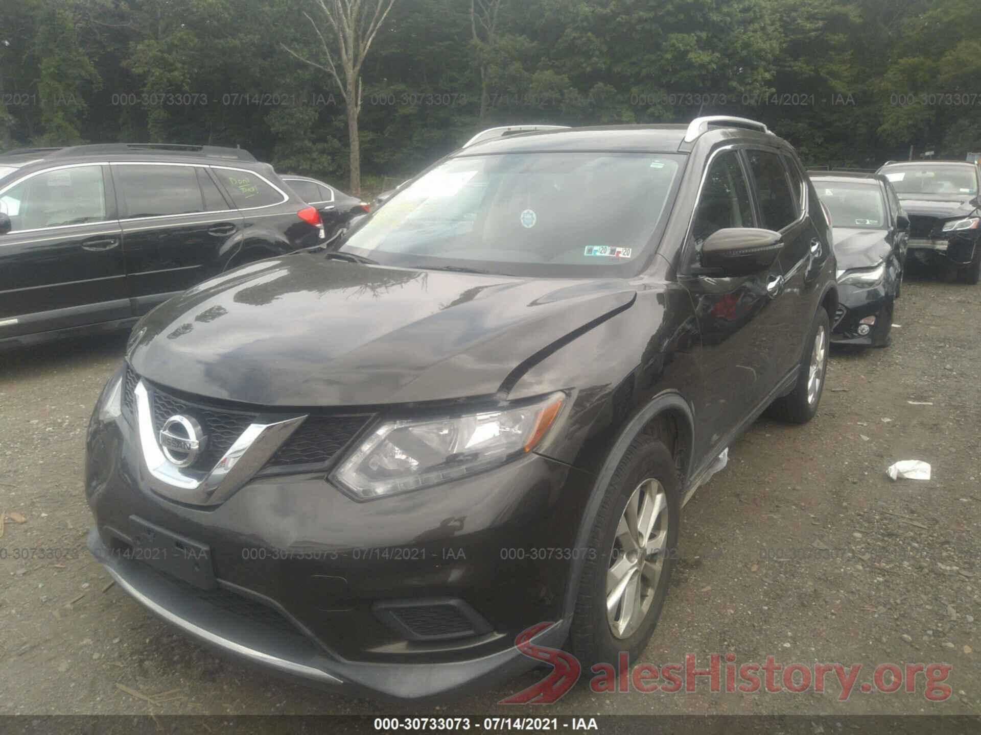 KNMAT2MV6GP677813 2016 NISSAN ROGUE