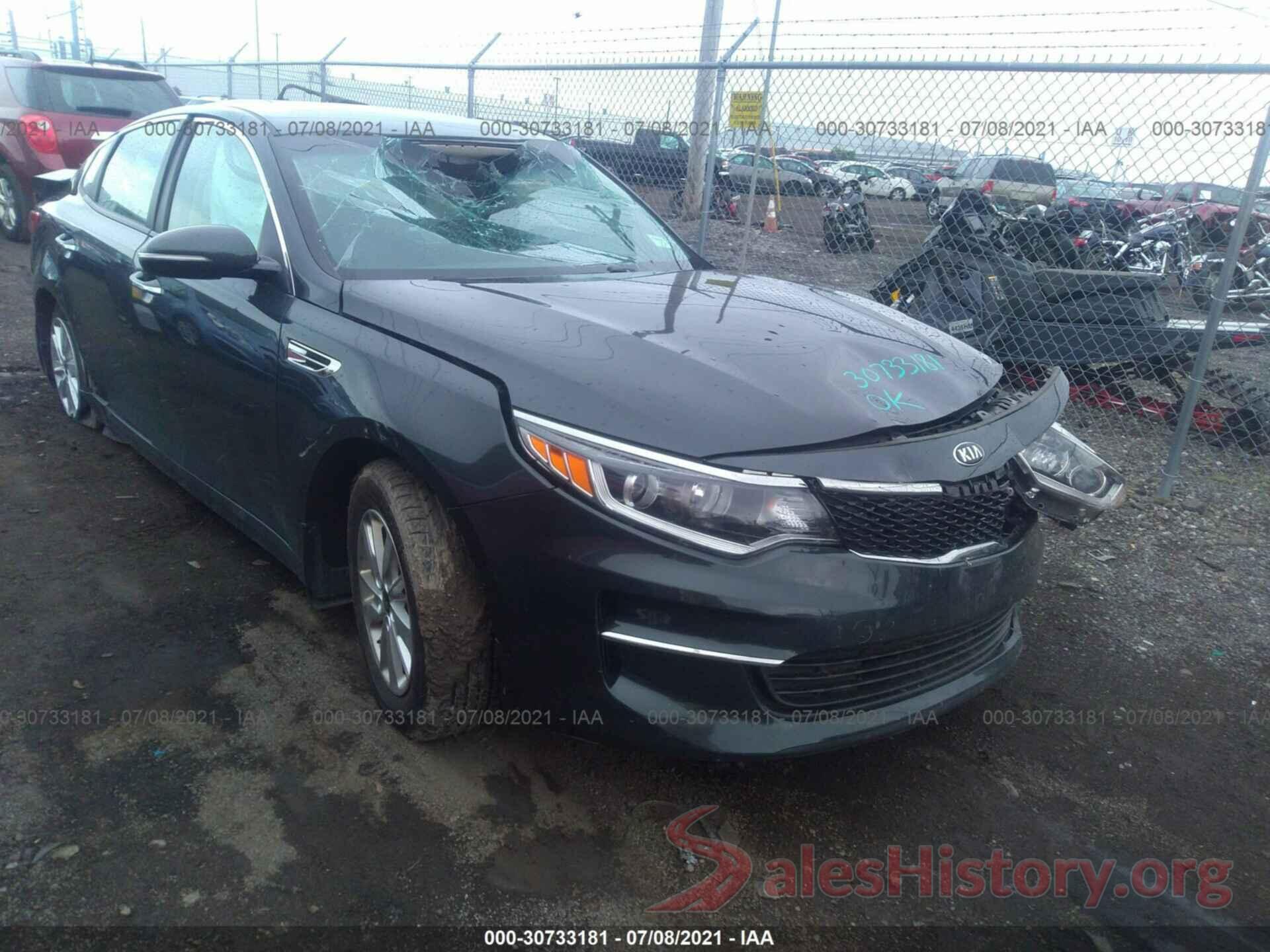 KNAGT4L36G5084967 2016 KIA OPTIMA