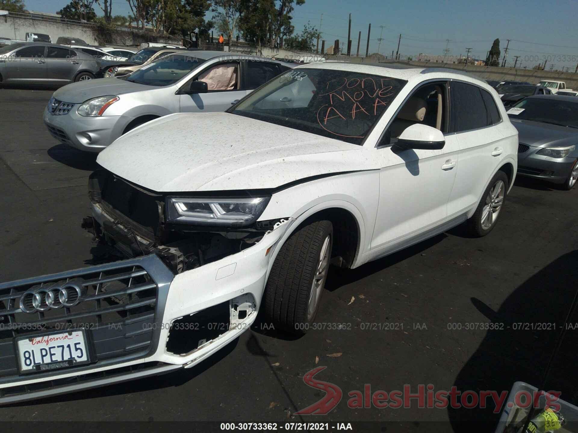 WA1BNAFY7K2084980 2019 AUDI Q5