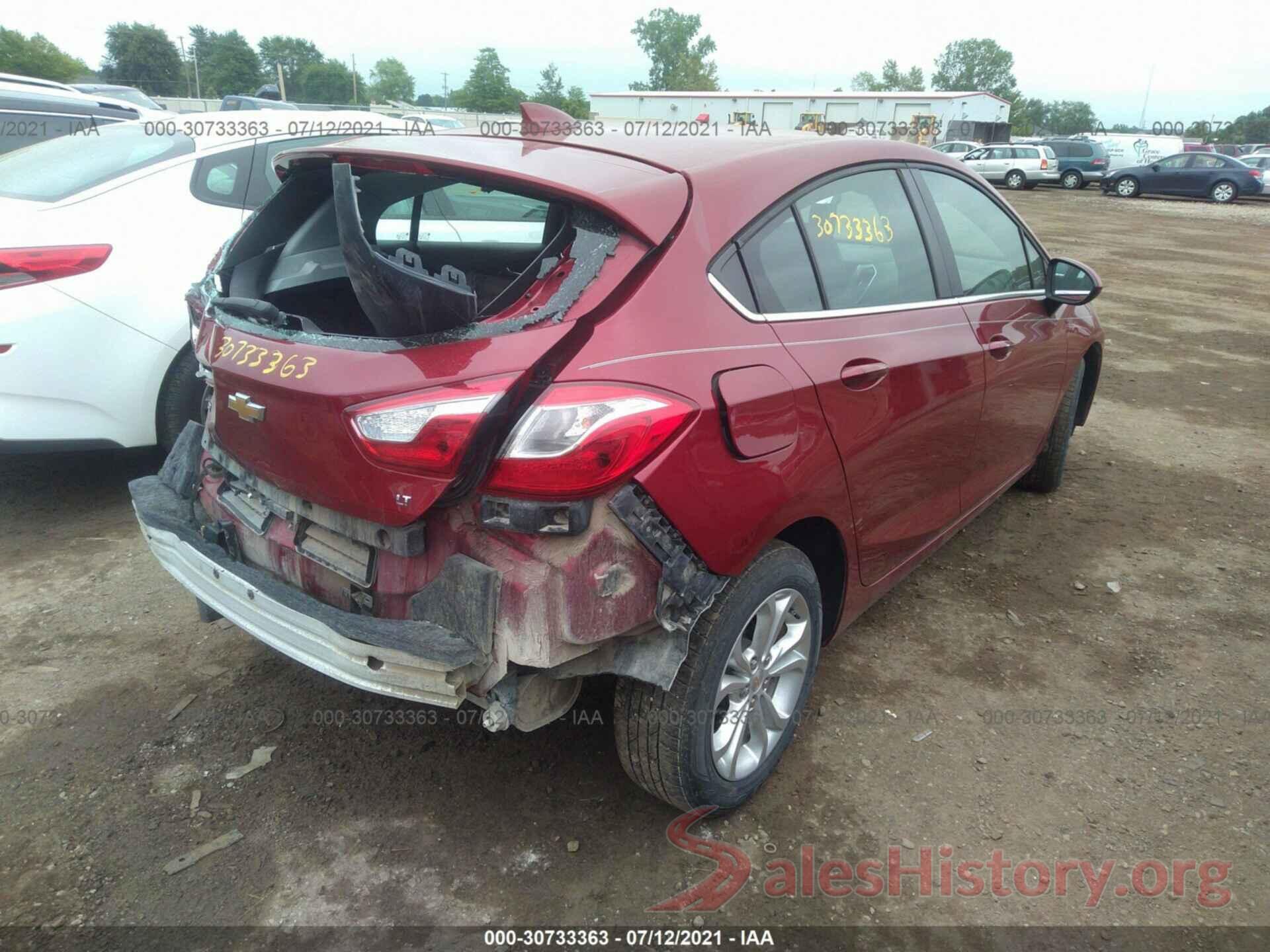 3G1BE6SM4KS588776 2019 CHEVROLET CRUZE