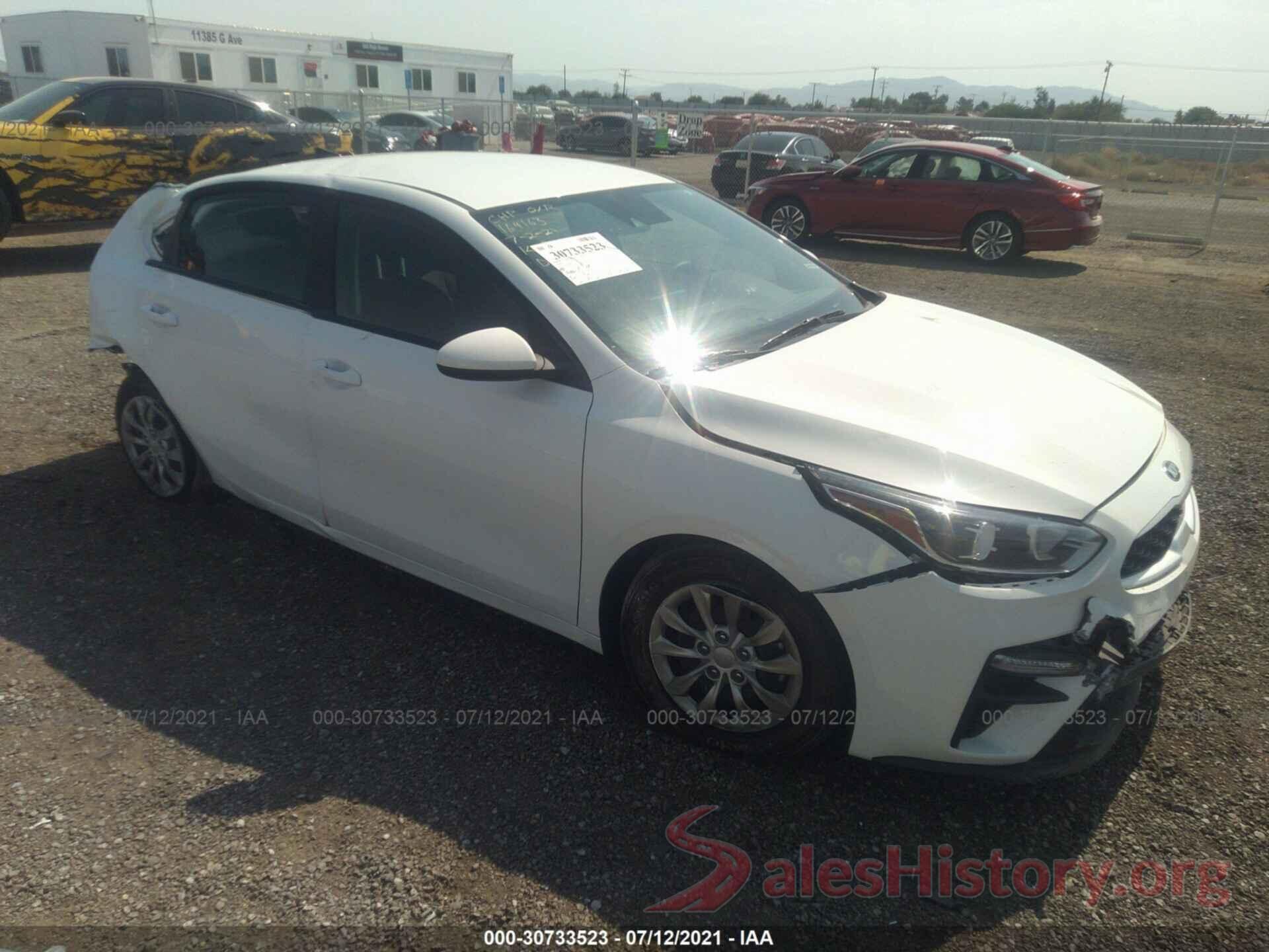 3KPF24AD5LE158391 2020 KIA FORTE