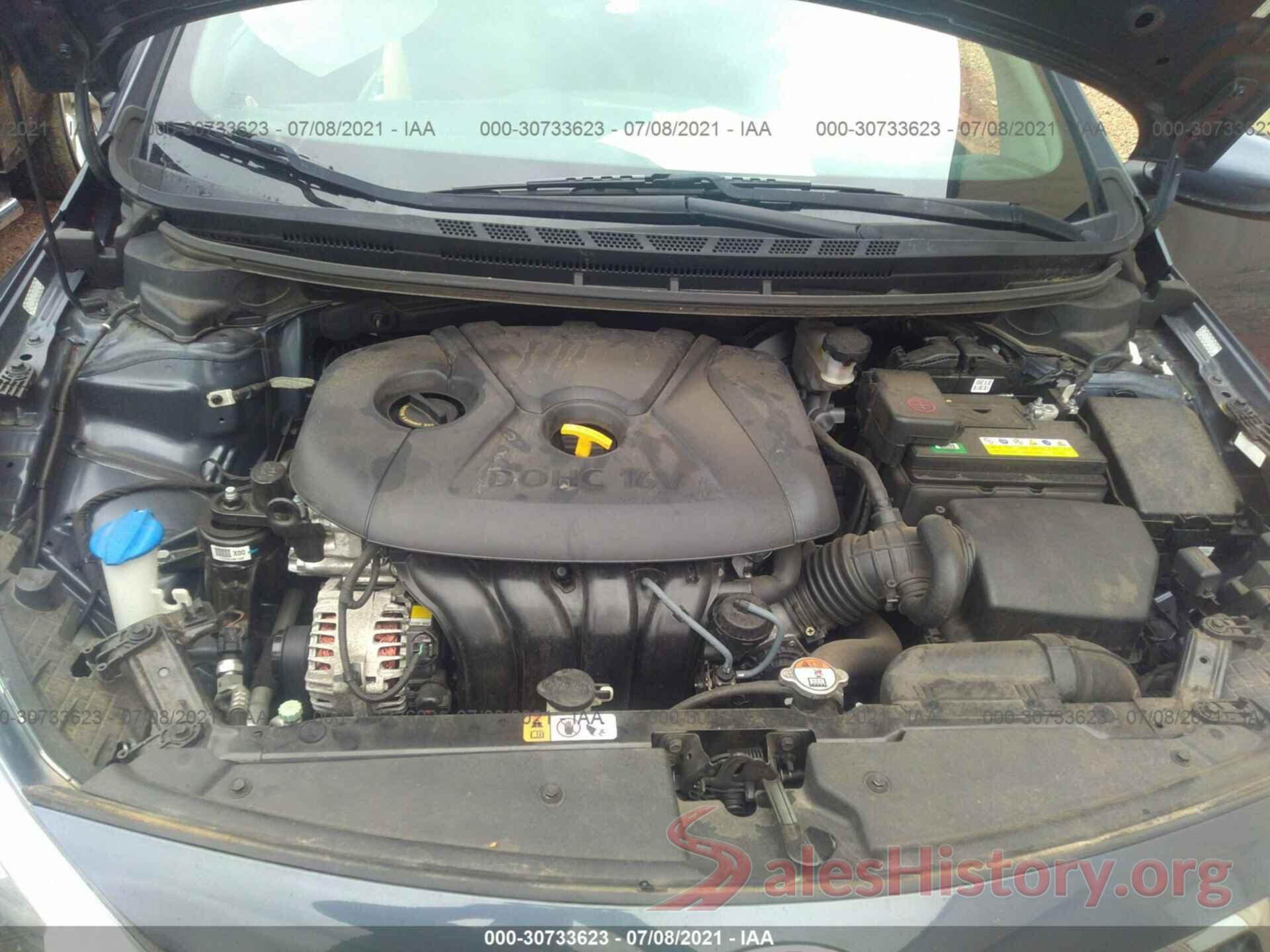 KNAFK4A61G5457540 2016 KIA FORTE