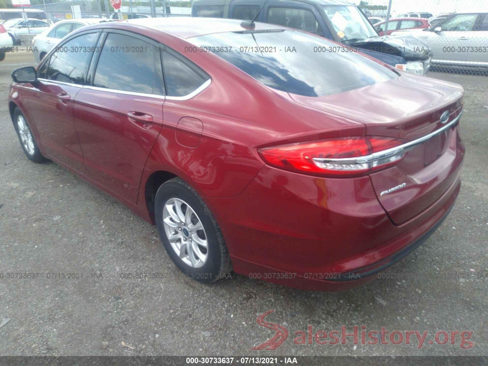 3FA6P0G70HR227523 2017 FORD FUSION