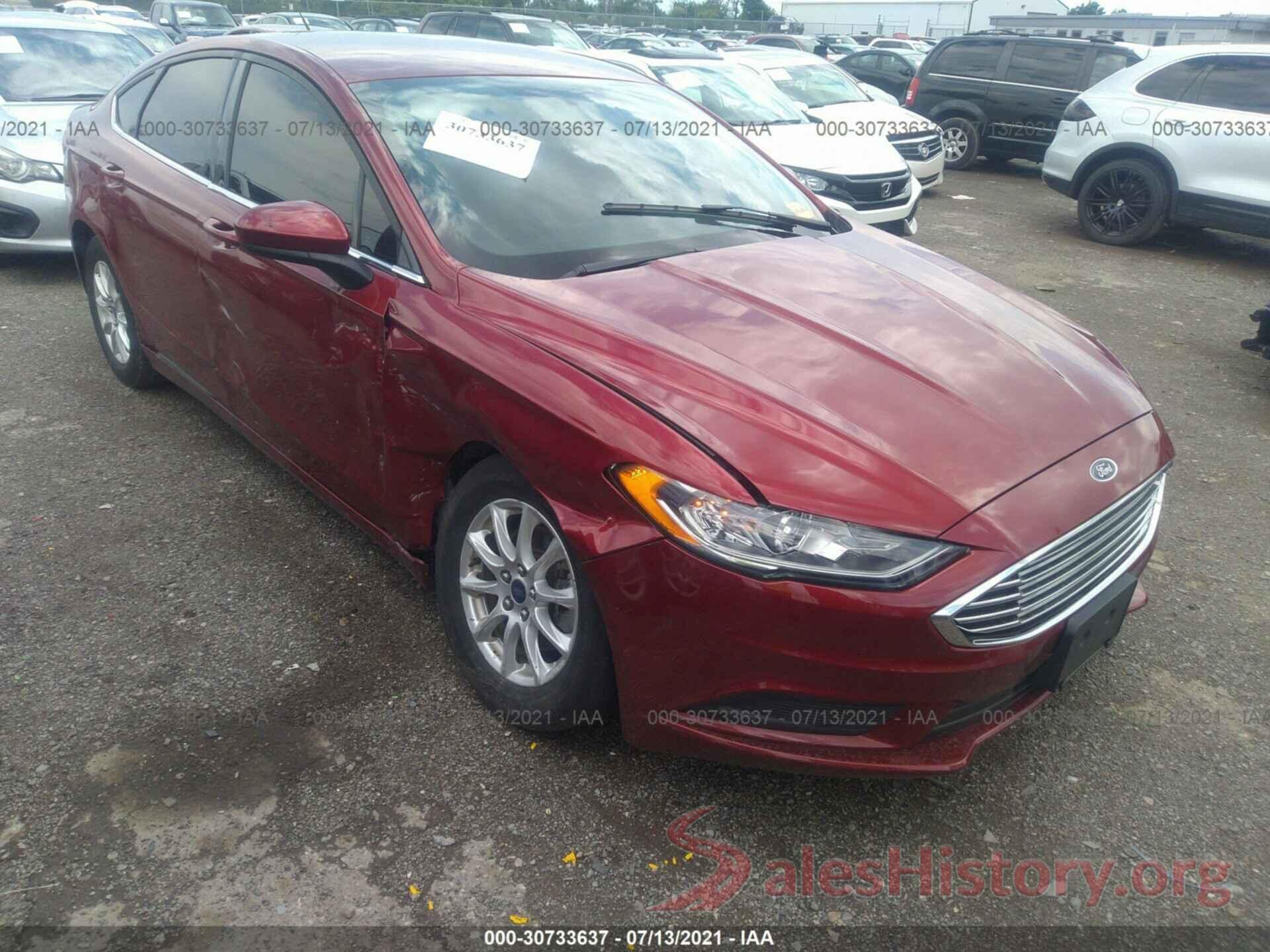 3FA6P0G70HR227523 2017 FORD FUSION