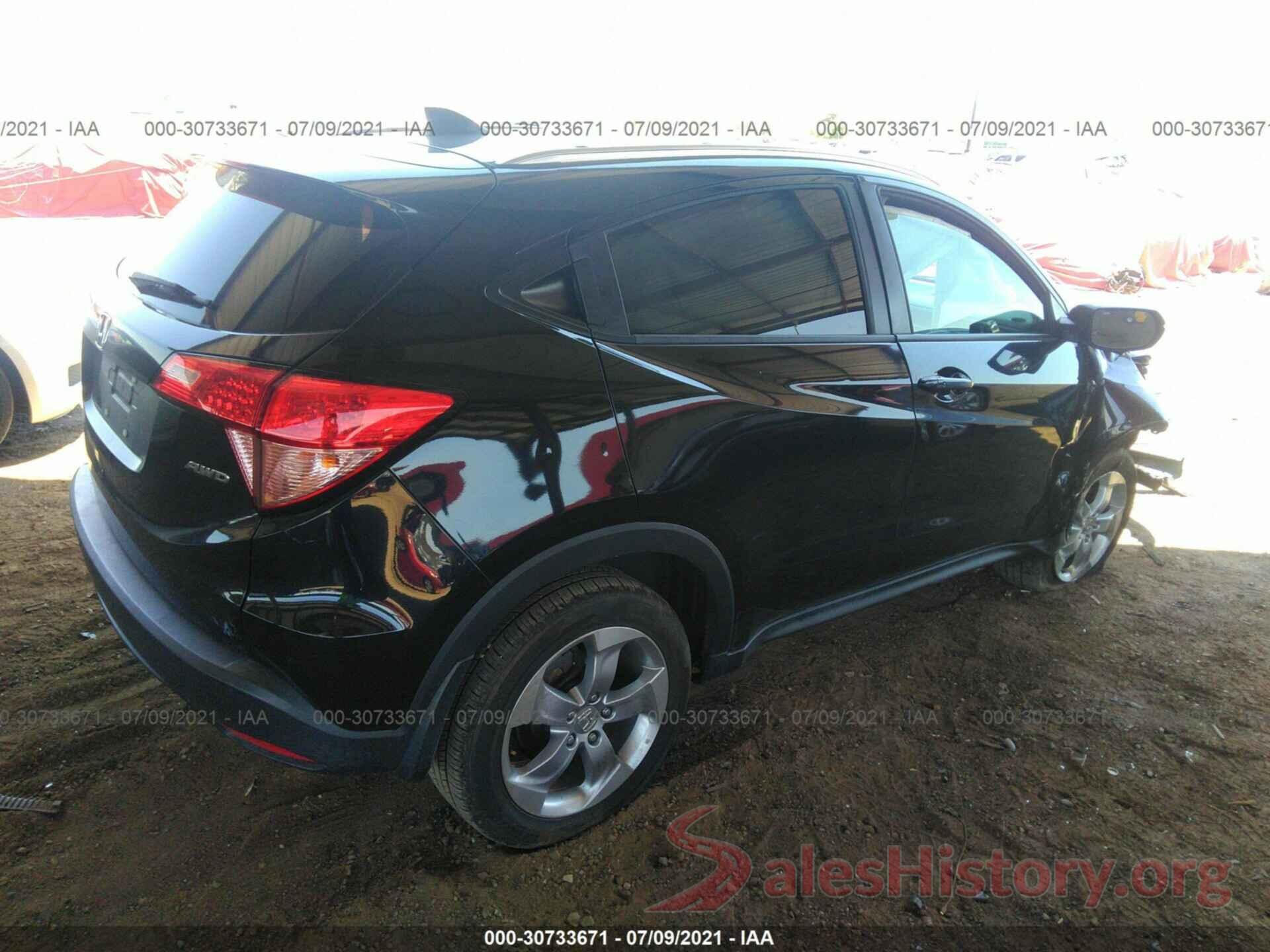 3CZRU6H55GM727280 2016 HONDA HR-V