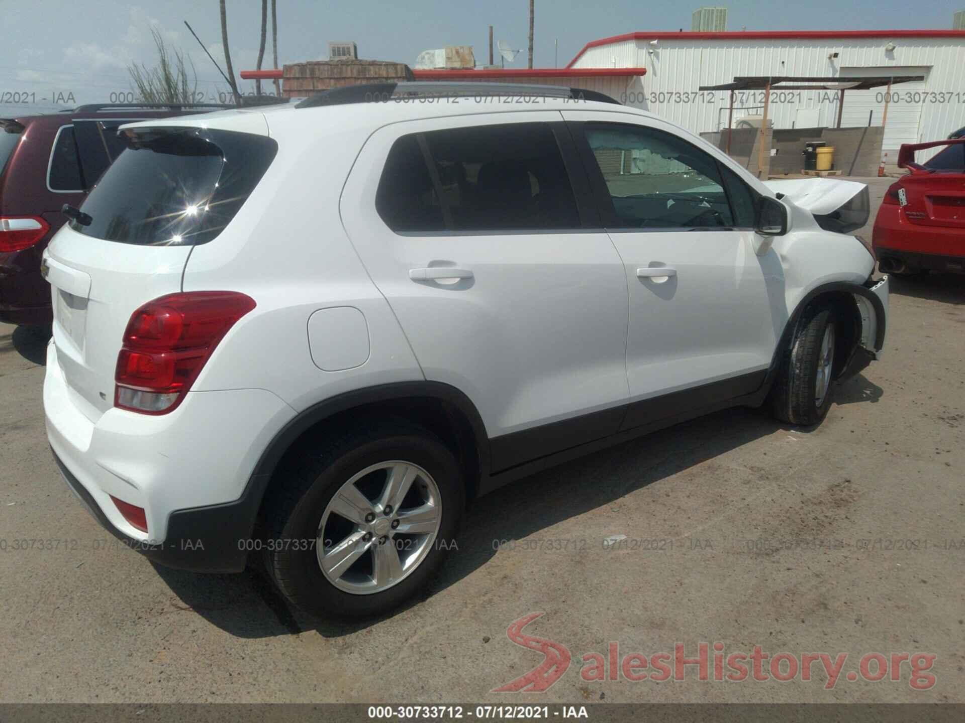 3GNCJLSB7KL138321 2019 CHEVROLET TRAX