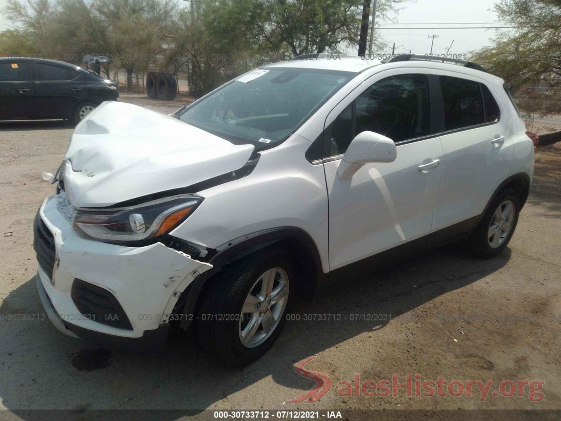 3GNCJLSB7KL138321 2019 CHEVROLET TRAX