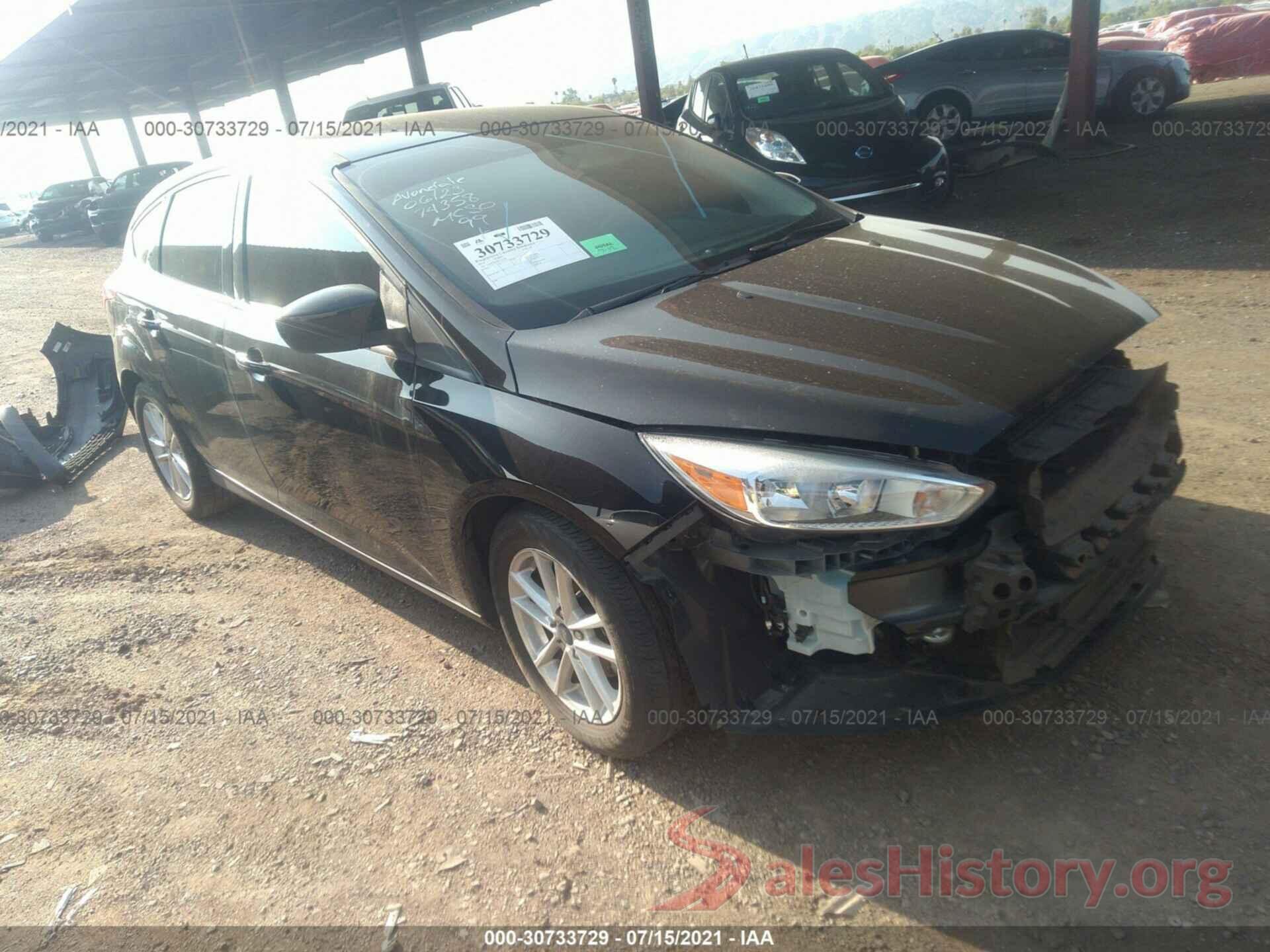 1FADP3K24JL331361 2018 FORD FOCUS