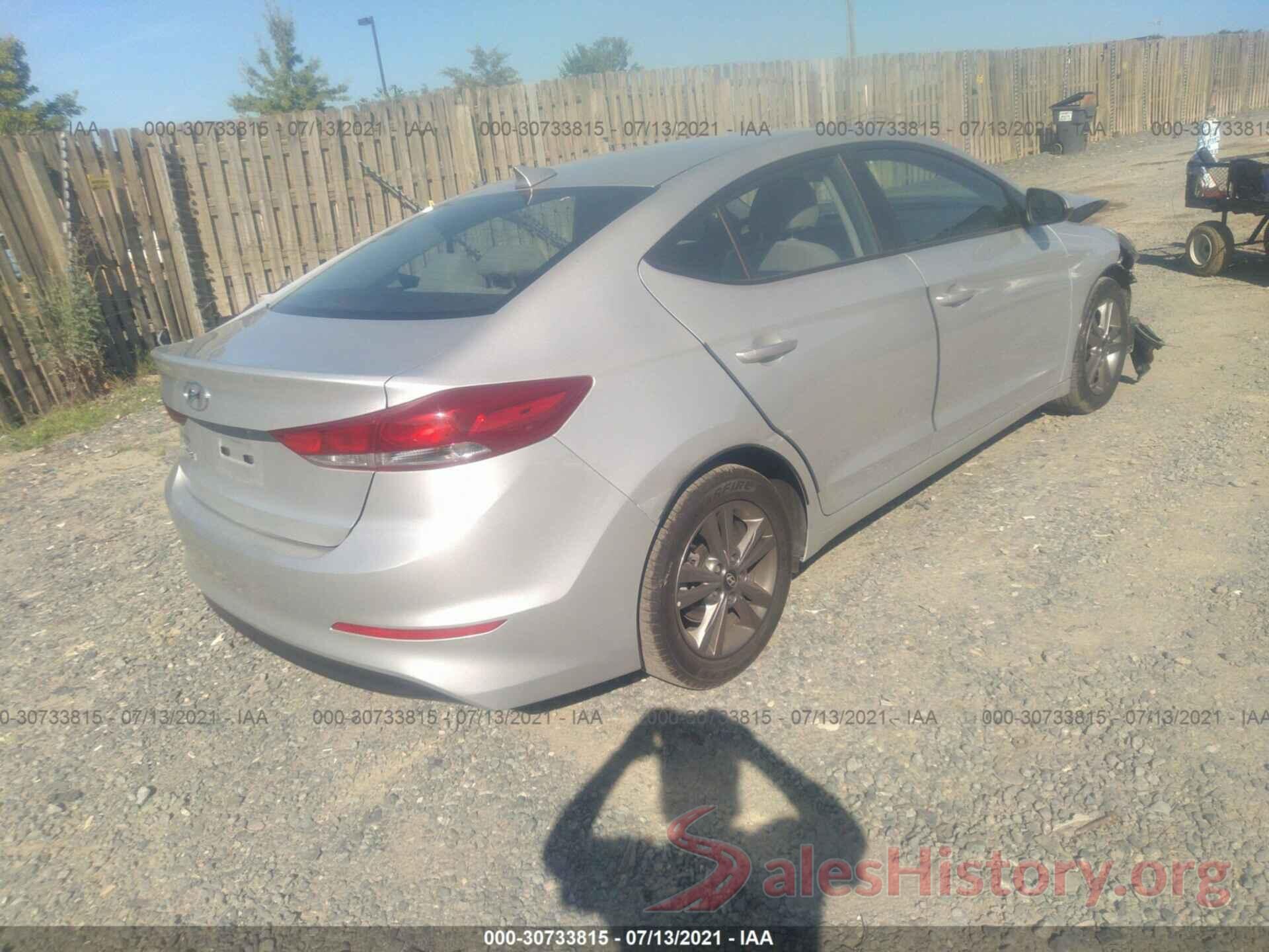 5NPD84LF4JH282780 2018 HYUNDAI ELANTRA