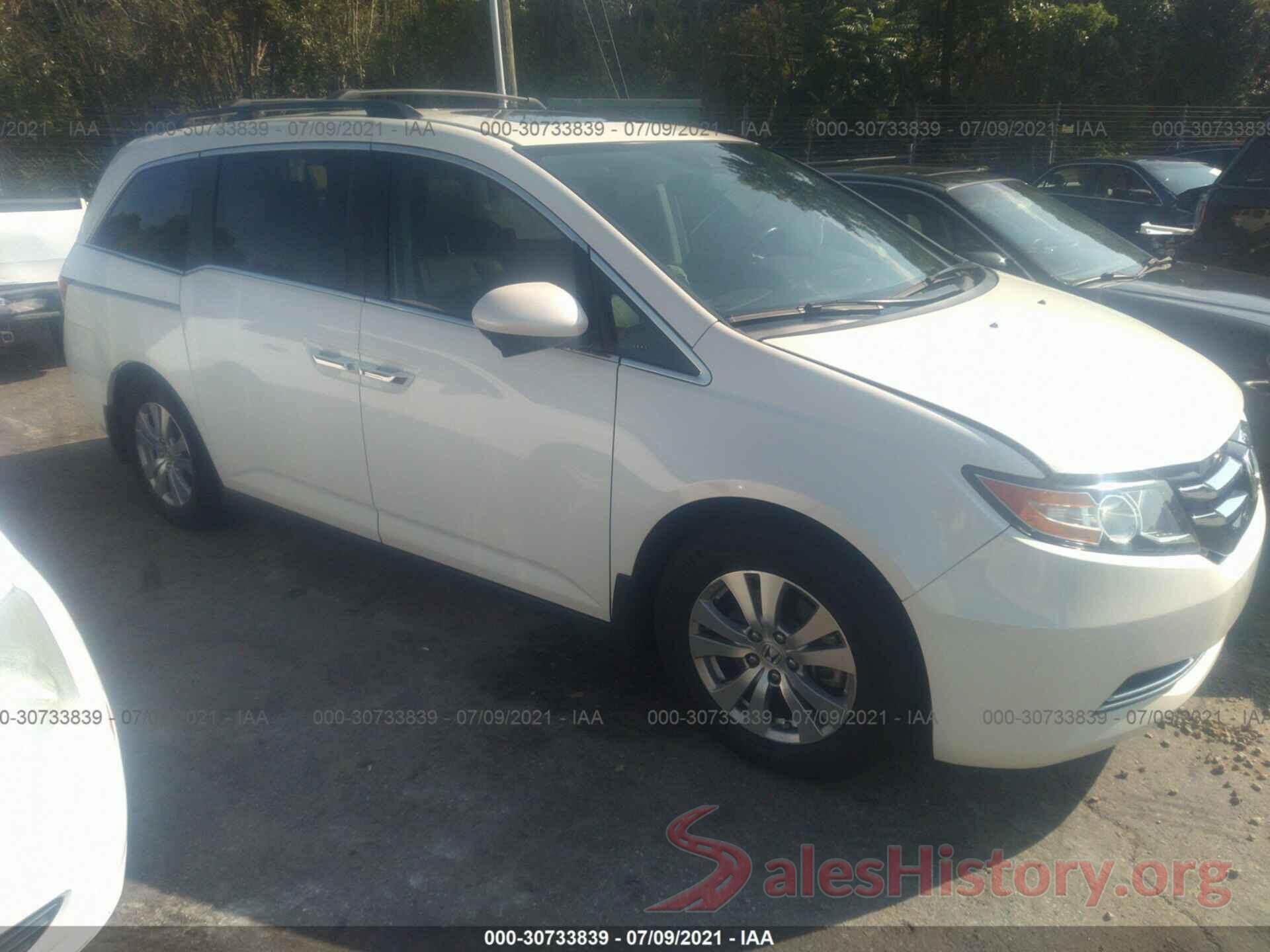 5FNRL5H64GB062503 2016 HONDA ODYSSEY