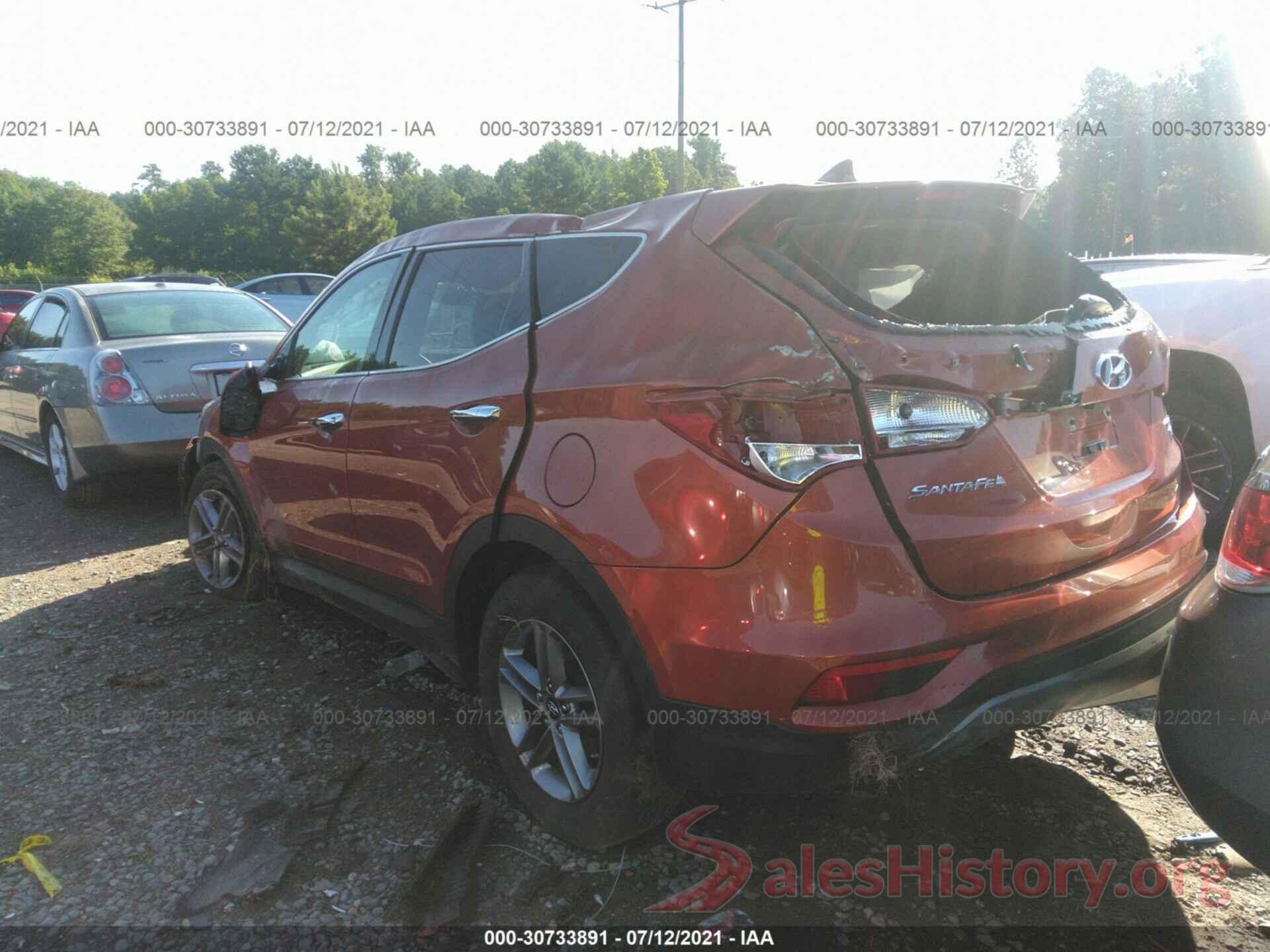 5XYZTDLB5HG381840 2017 HYUNDAI SANTA FE SPORT